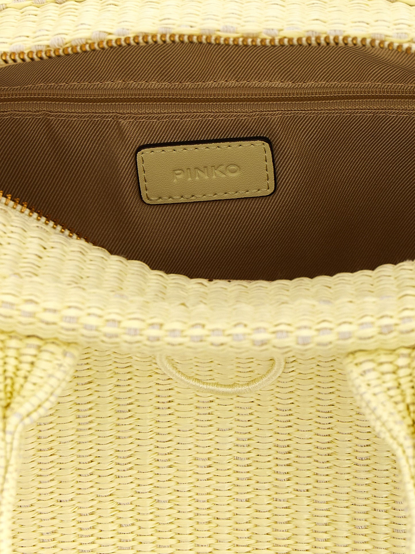 PINKO Bicolor Polypropylene Tote Bag