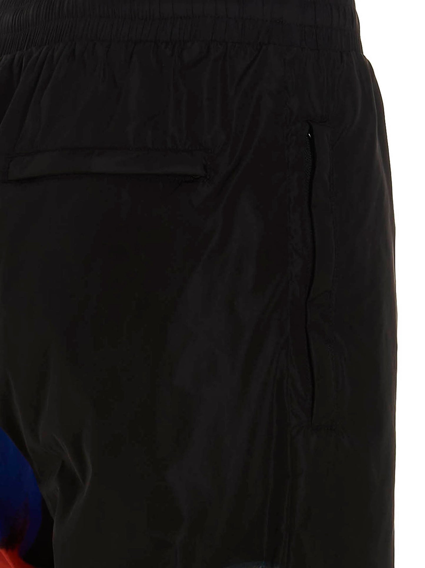 Moschino Black Polyamide Athletic Pants