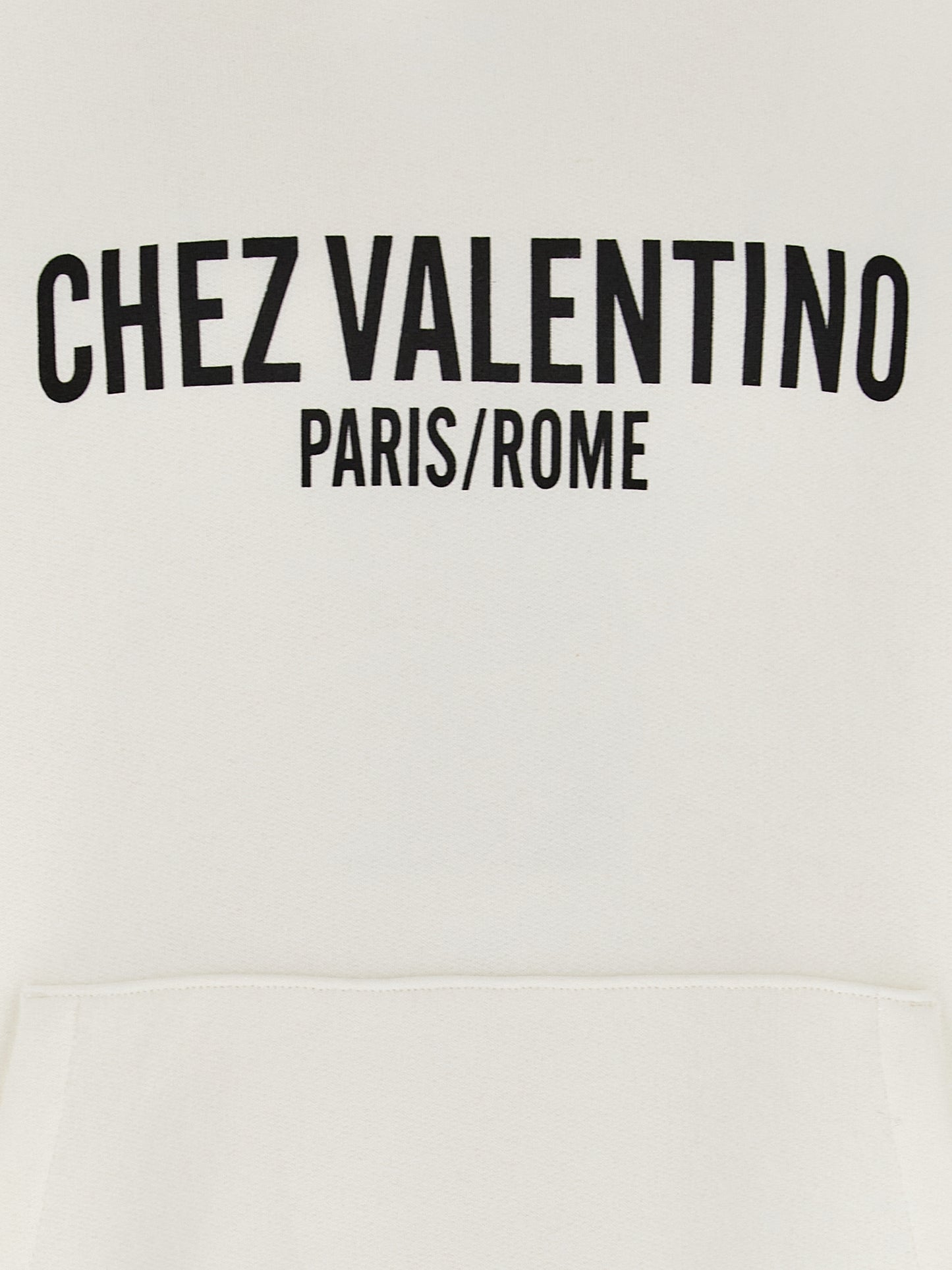 Valentino Garavani White Cotton Sweatshirt