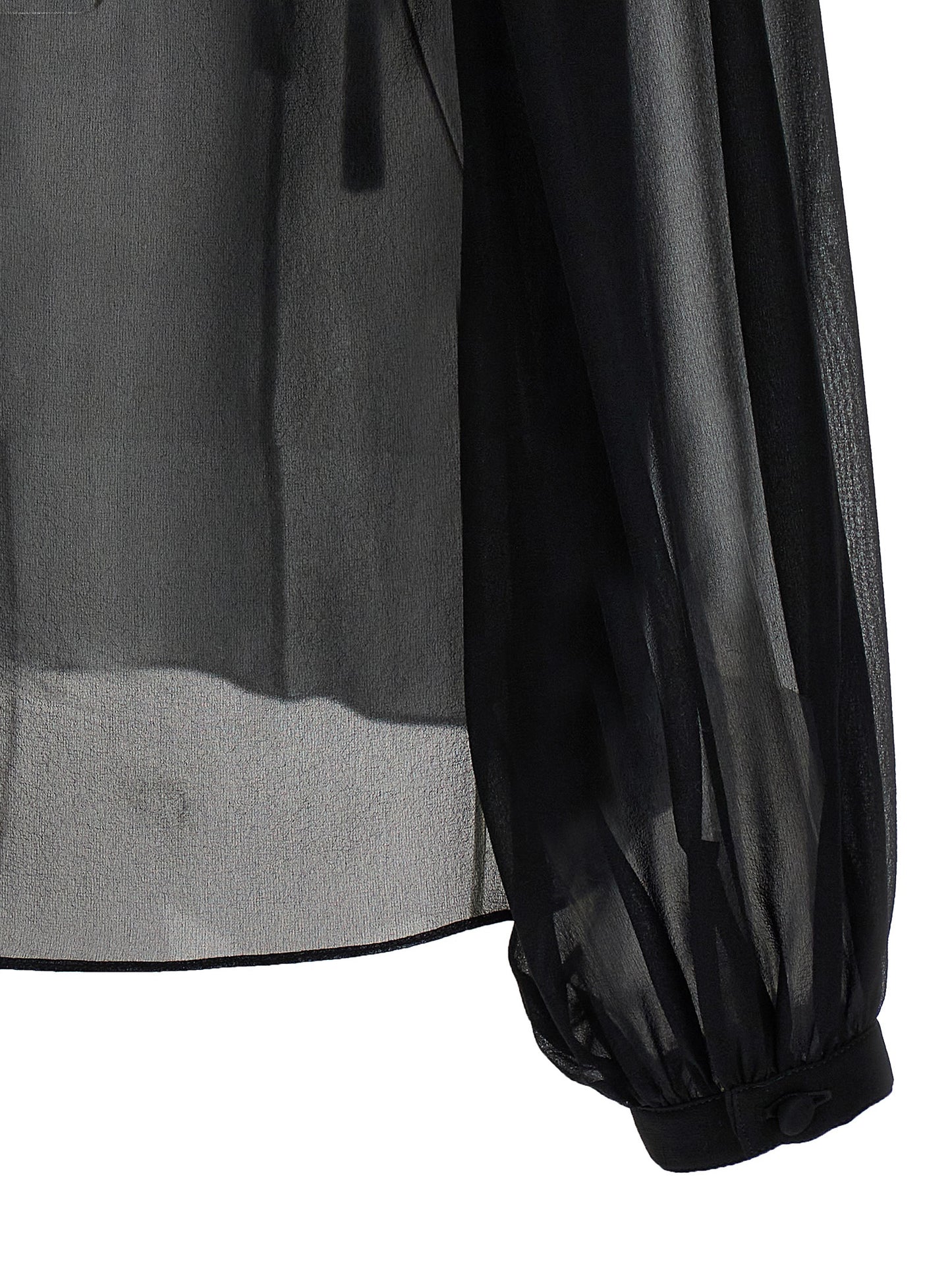 Tom Ford Black Silk Blouse