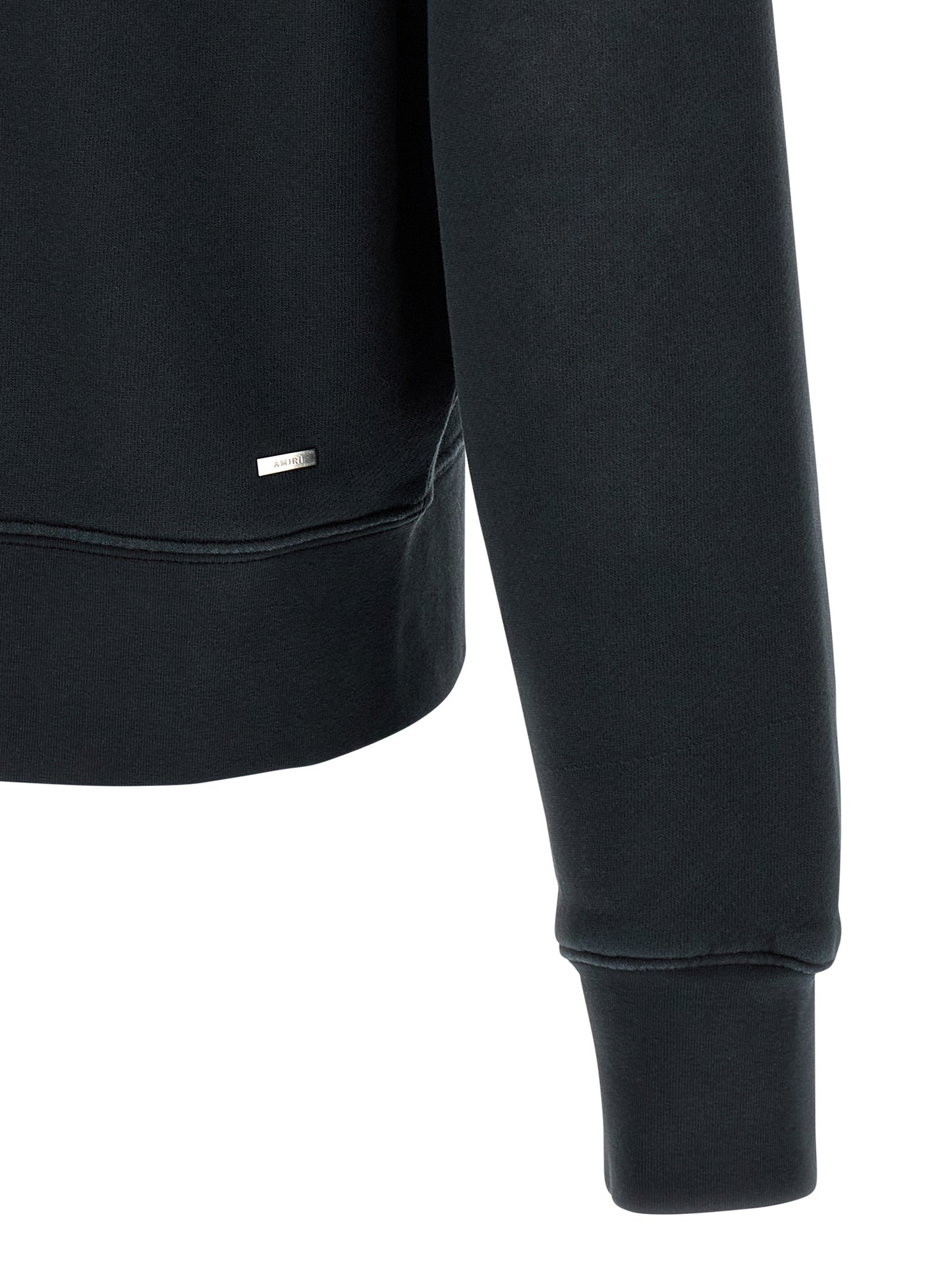 Amiri Black Cotton Sweatshirt
