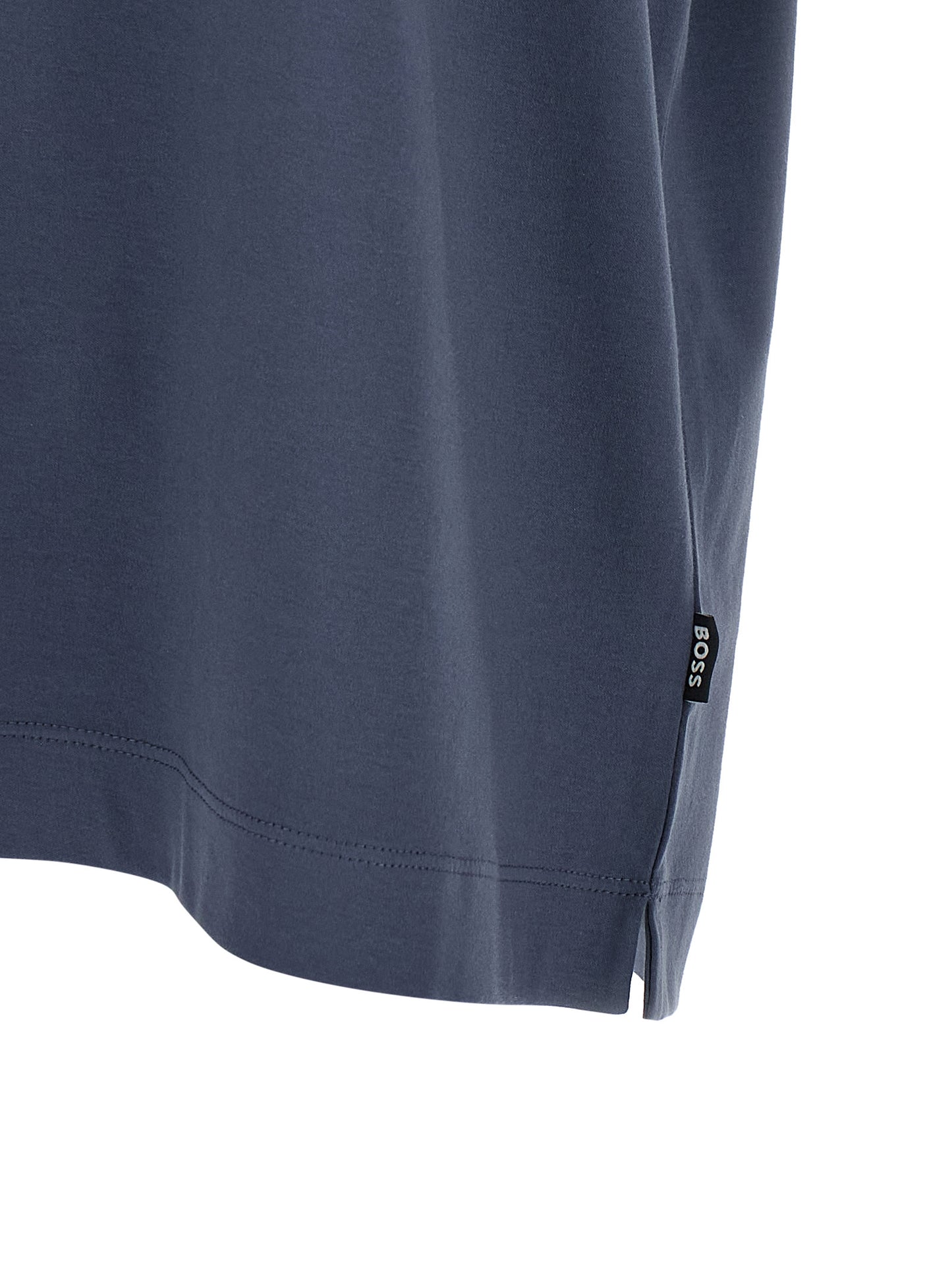 Hugo Boss Blue Cotton T-Shirt