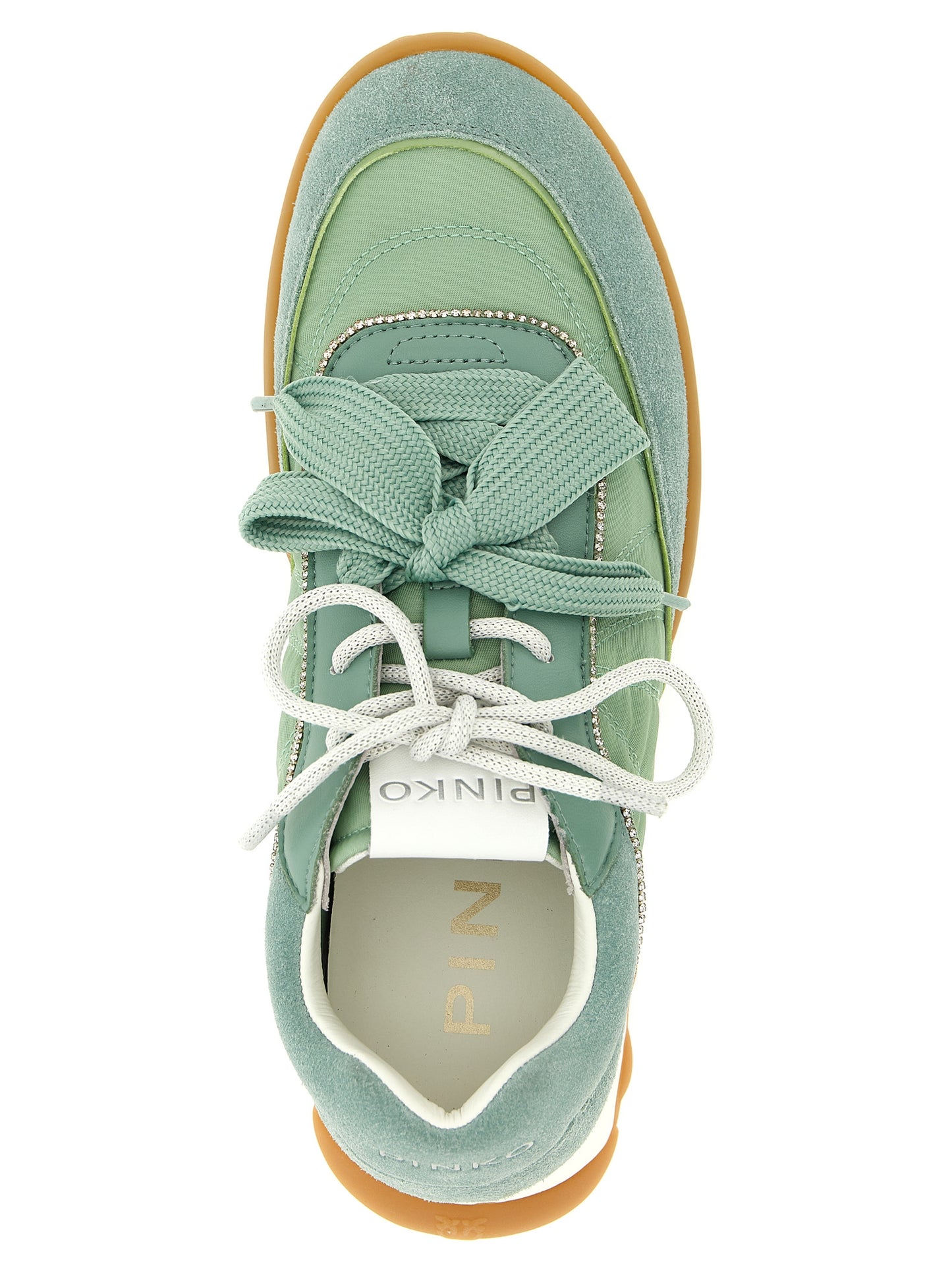 PINKO Bicolor Calfskin Sneakers