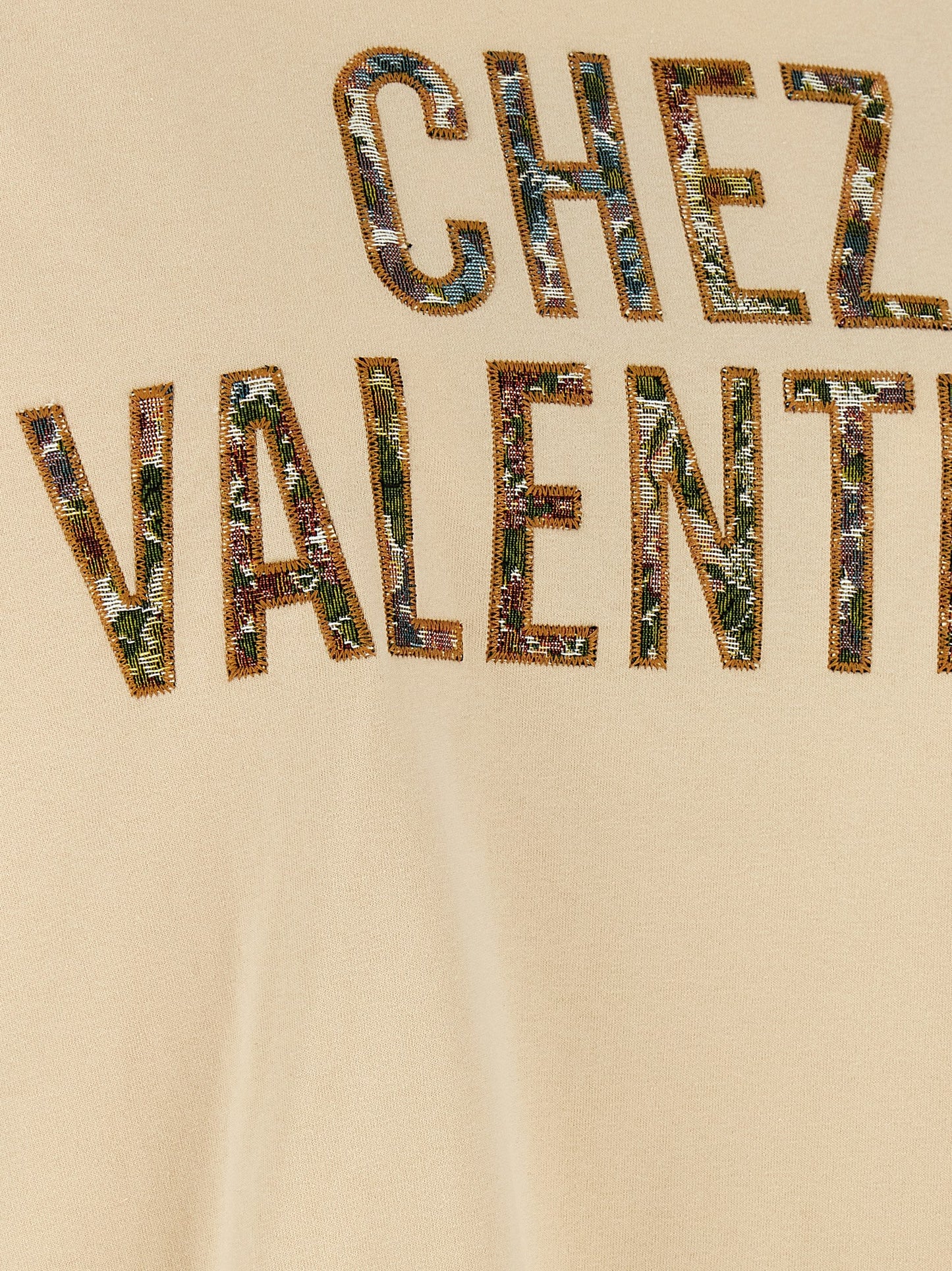 Valentino Garavani Beige Cotton T-Shirt
