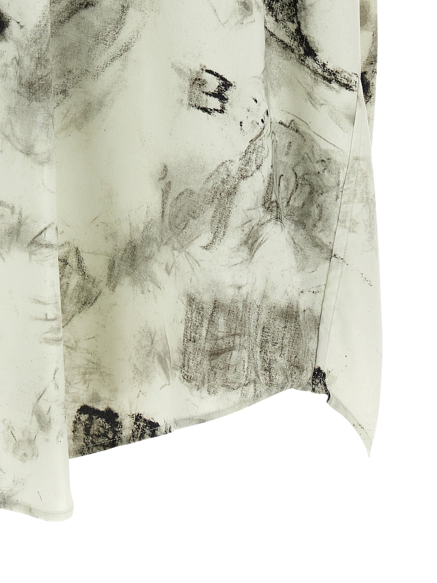 Balenciaga Gray Viscose Blouse