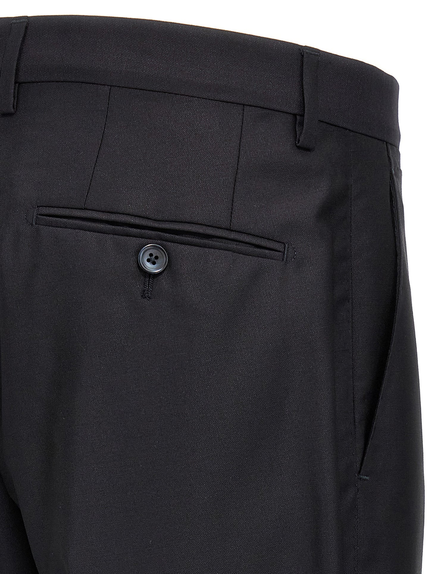 Dolce & Gabbana Blue Virgin Wool Two-Piece Suit