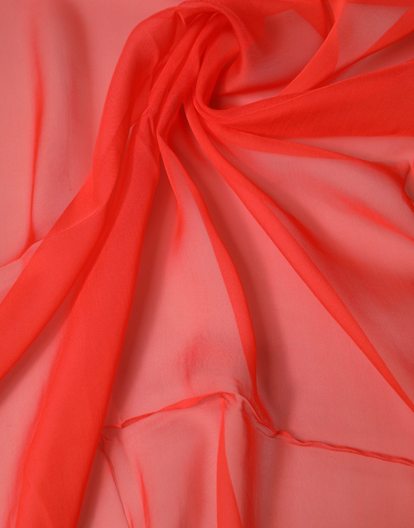 Dolce & Gabbana Red Stole Silk Neck Wrap Shawl Scarf