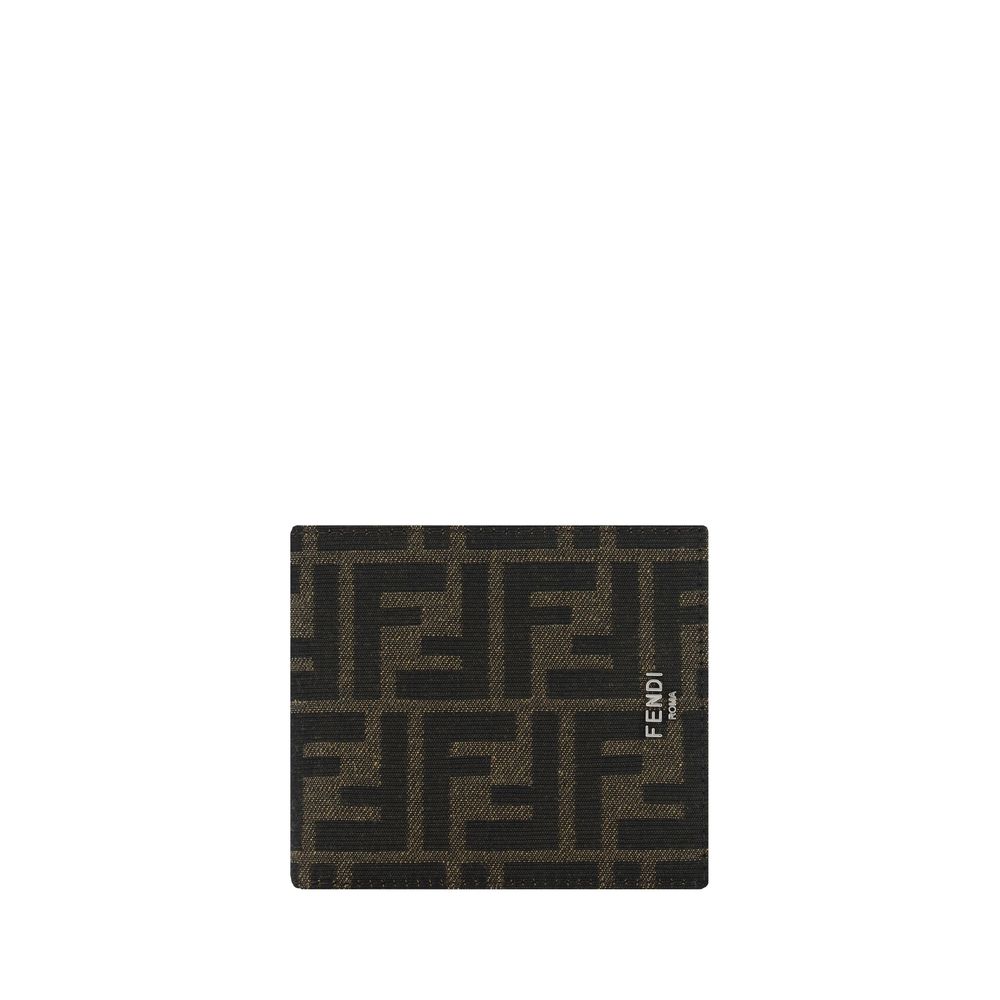 Fendi Brown Polyester Wallet