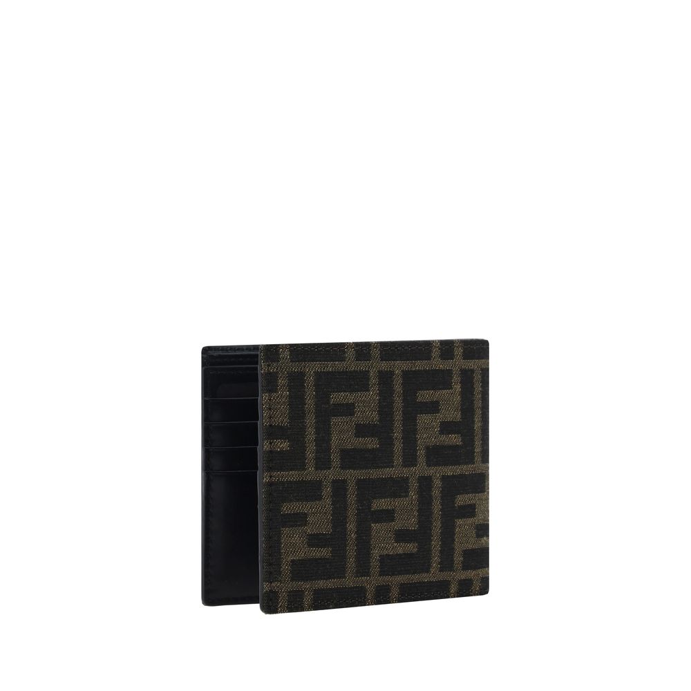 Fendi Brown Polyester Wallet