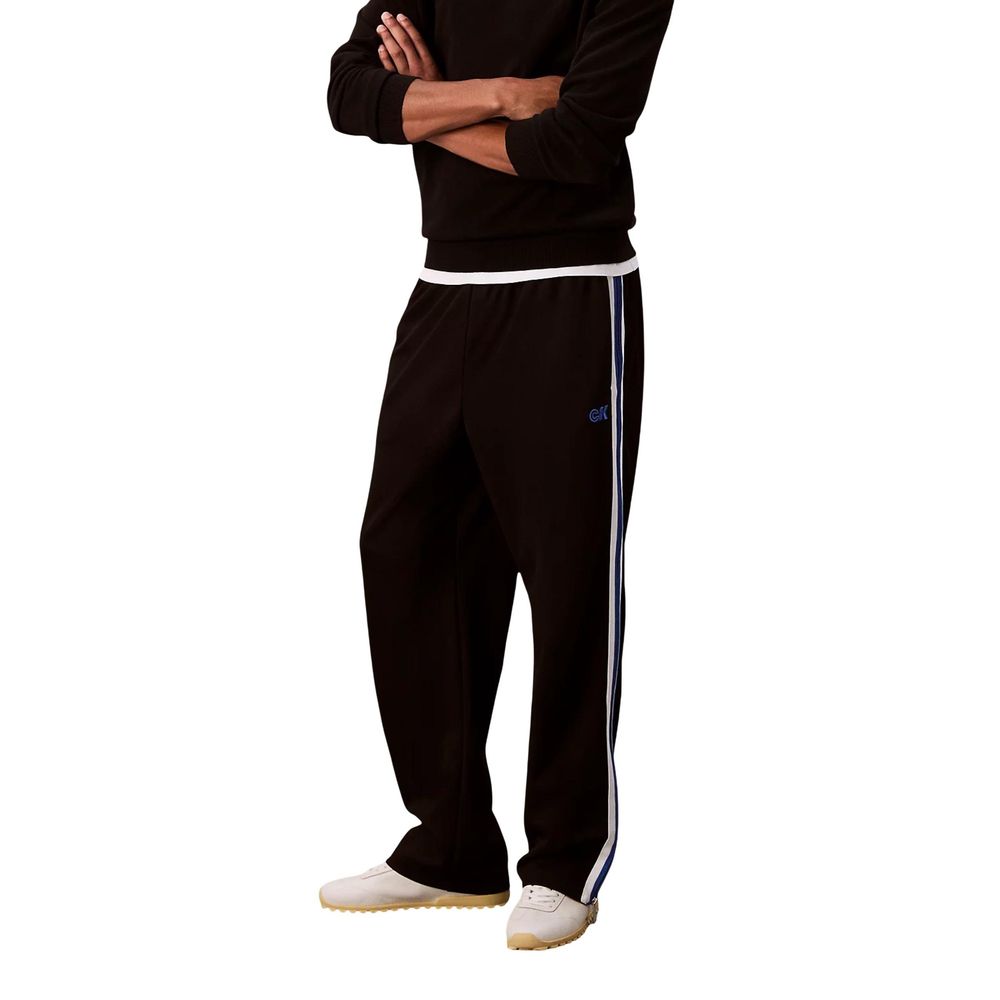 Calvin Klein Jeans Black Polyester Joggers (Workout Pants)