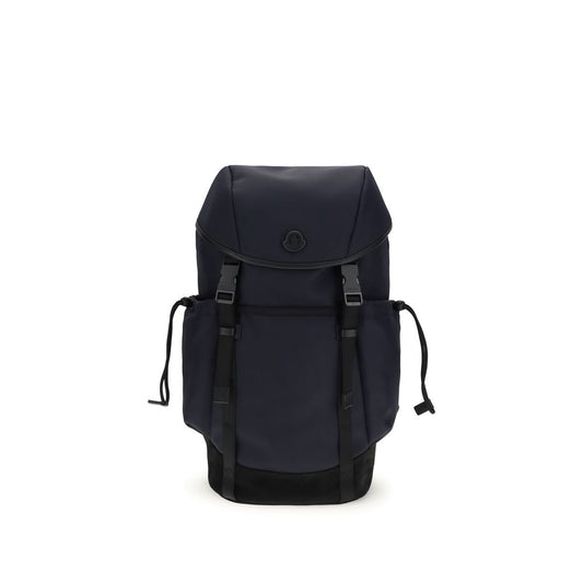 Moncler Blue Polyamide Backpack