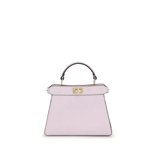Fendi Purple Calf Leather Bos Taurus Handbag