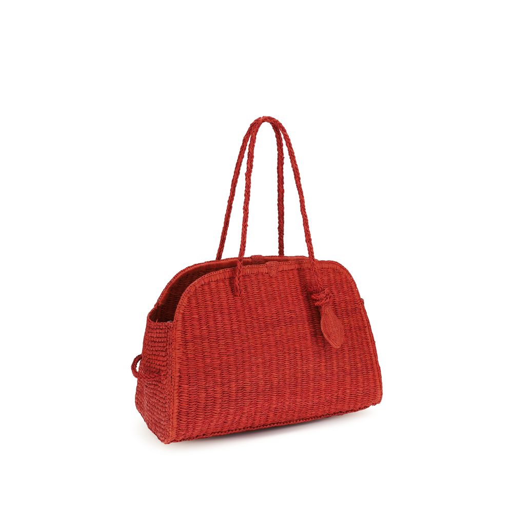 Jacquemus Multicolor Raffia Shoulder Bag