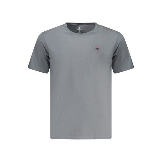 Converse Gray Cotton Men's T-Shirt