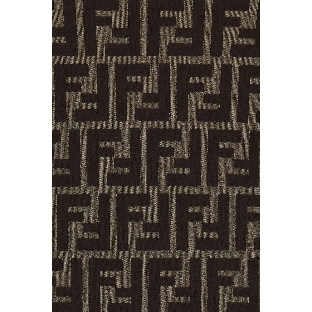 Fendi Brown Cotton T-Shirt