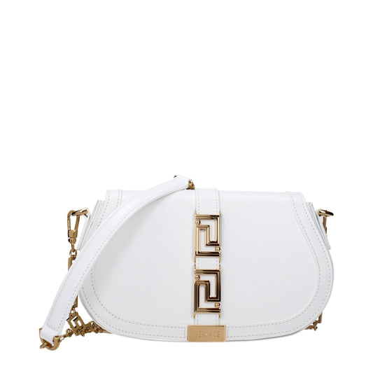 Versace Blue Leather Crossbody Bag