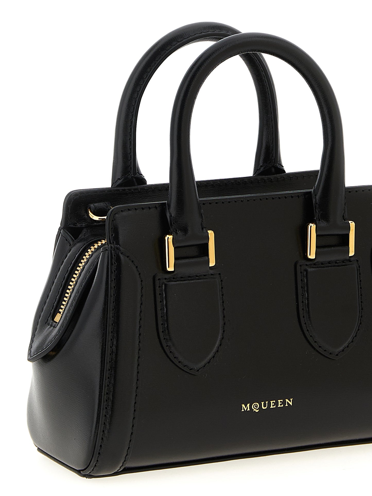 Alexander McQueen Black Calfskin Handbag