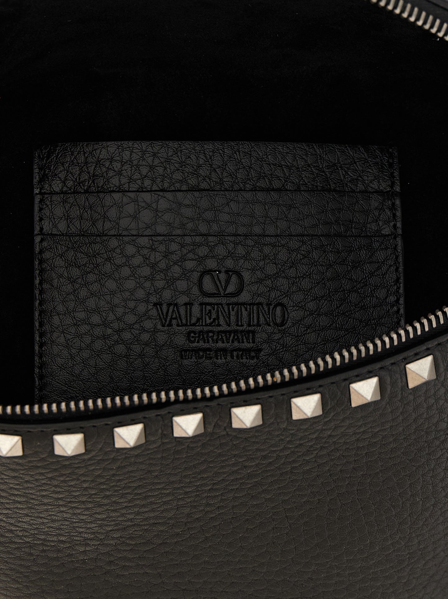 Valentino Garavani Black Calfskin Crossbody Bag
