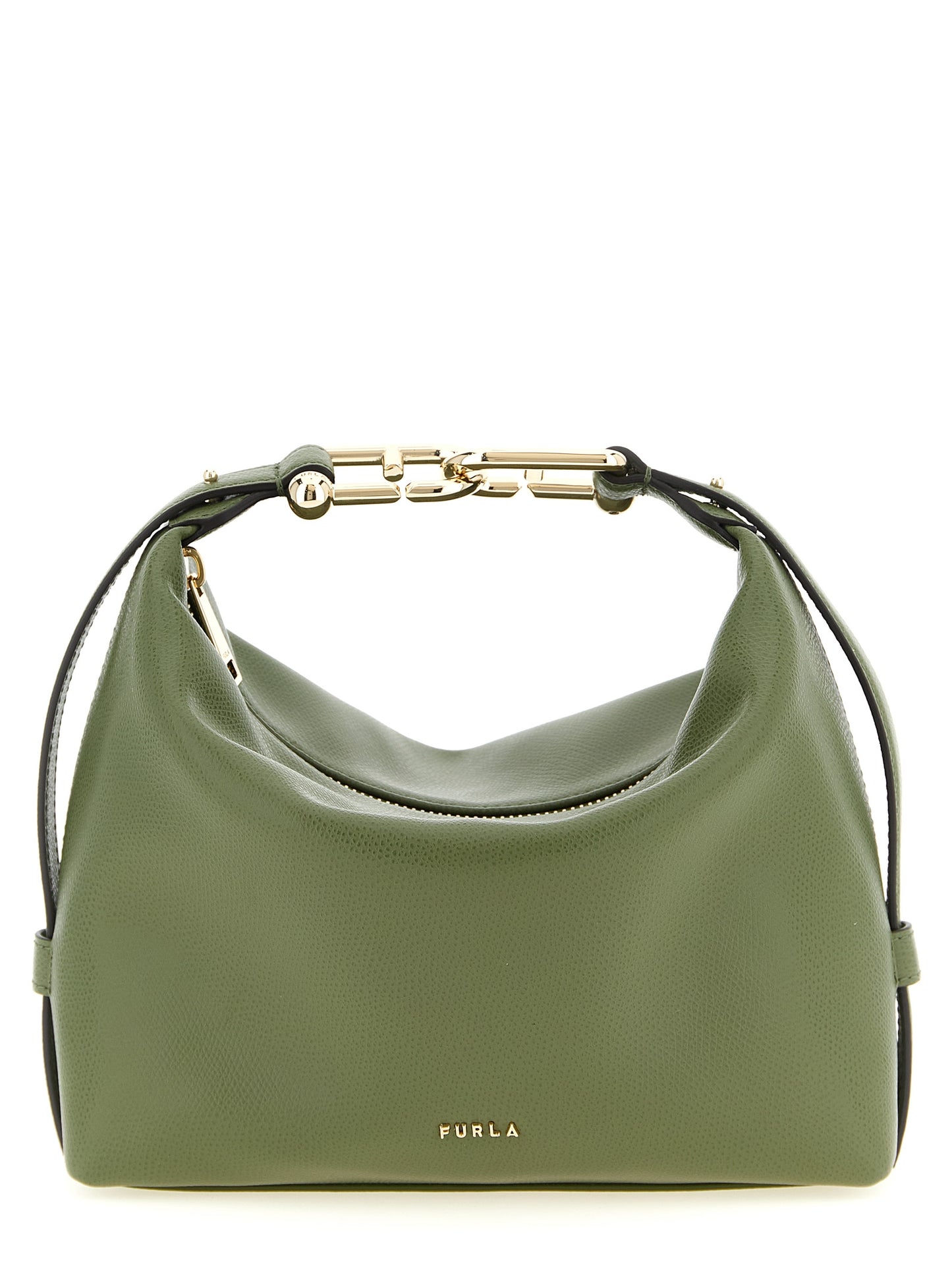 Furla Bicolor Calfskin Shoulder Bag
