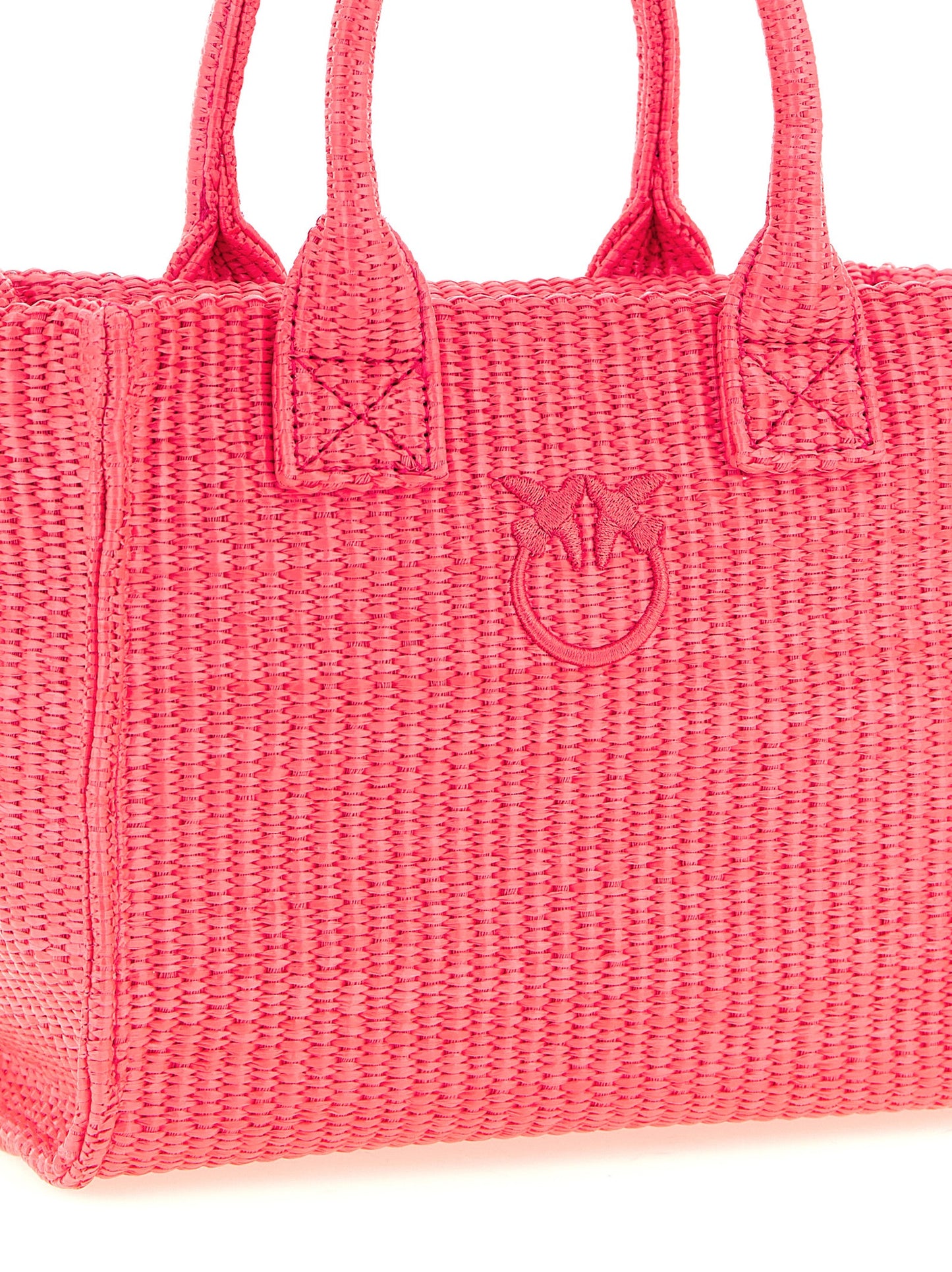 PINKO Fuchsia Polypropylene Tote Bag