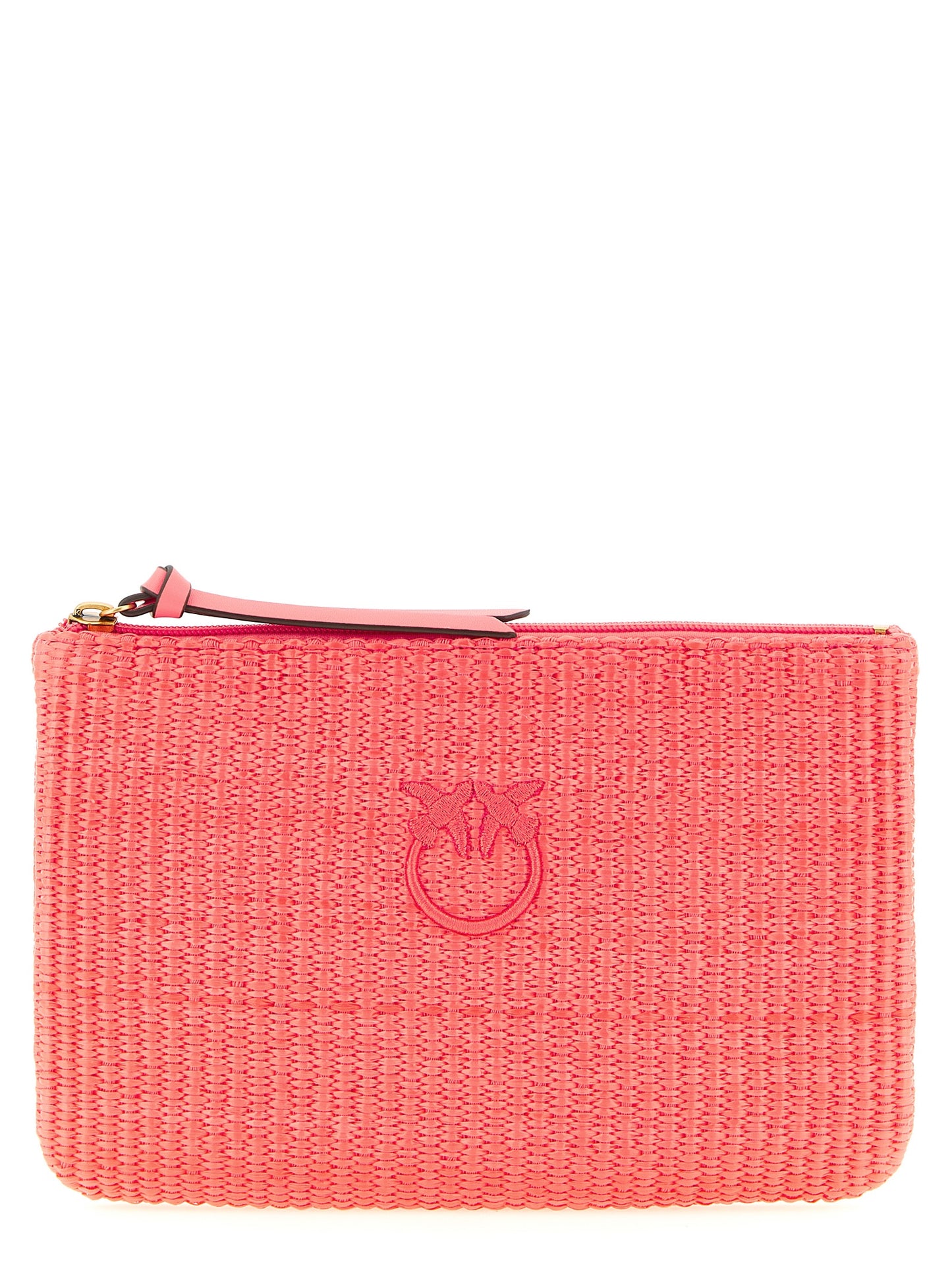 PINKO Fuchsia Polypropylene Clutch Bag