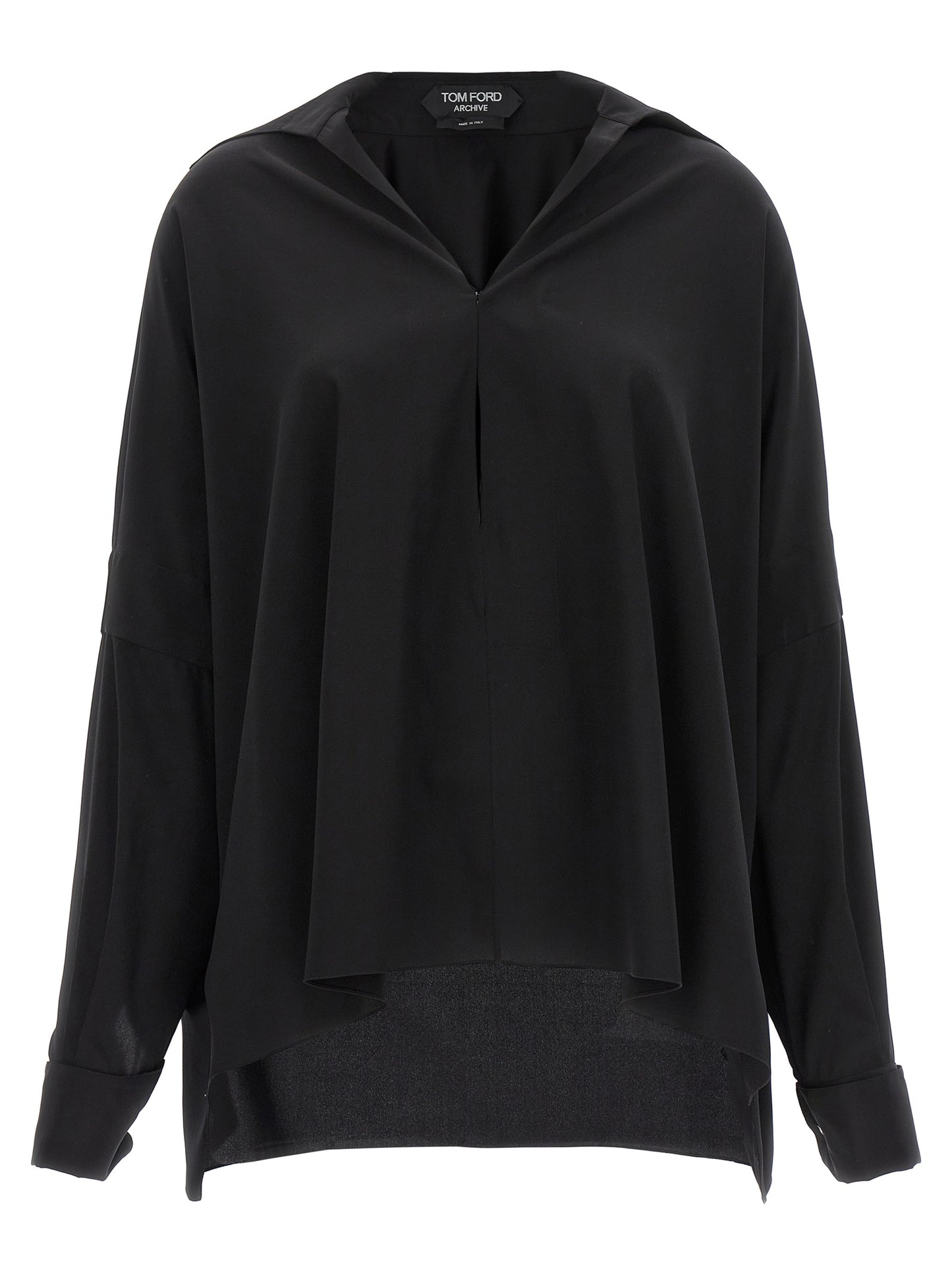 Tom Ford Black Silk Blouse