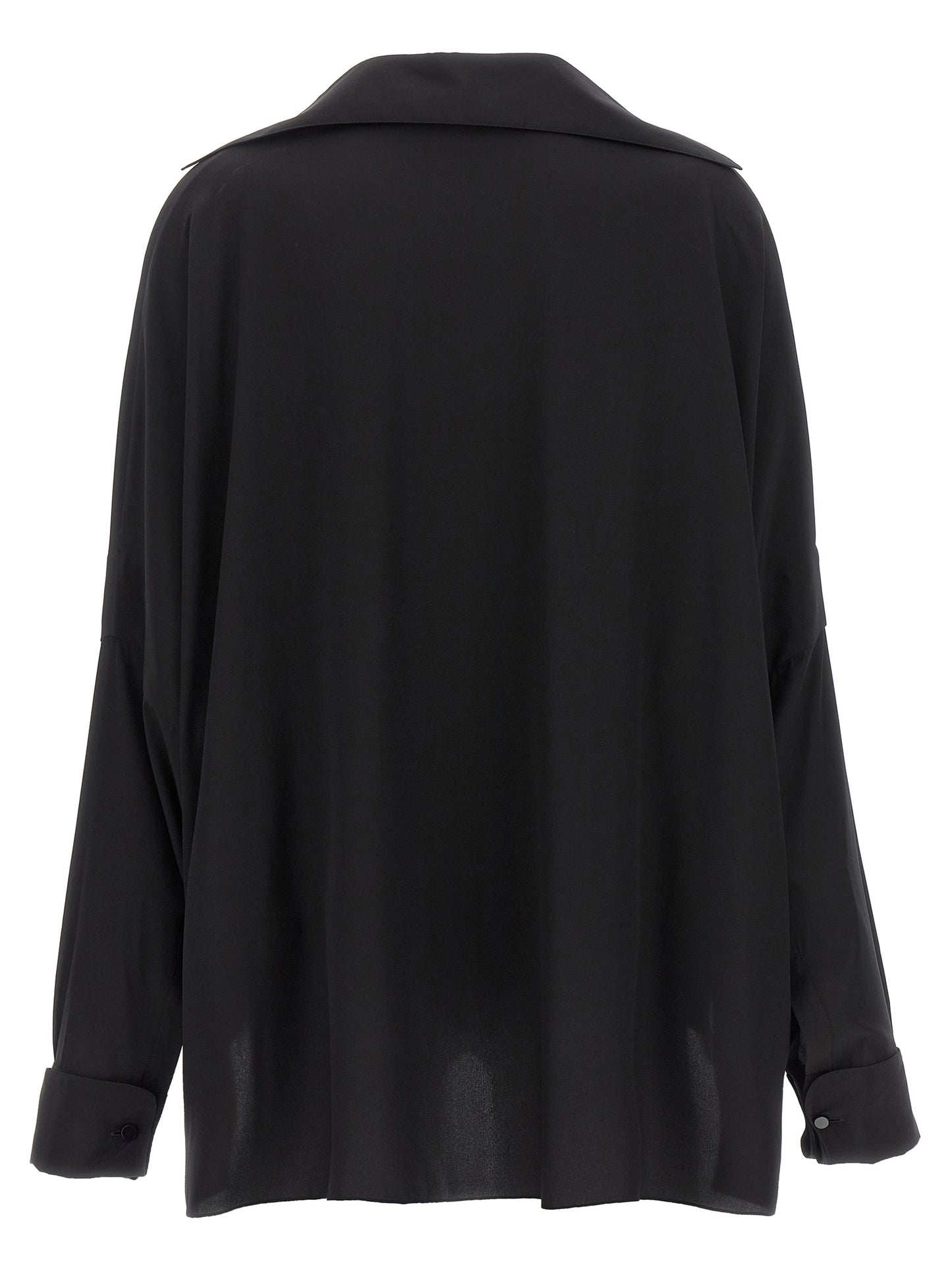Tom Ford Black Silk Blouse