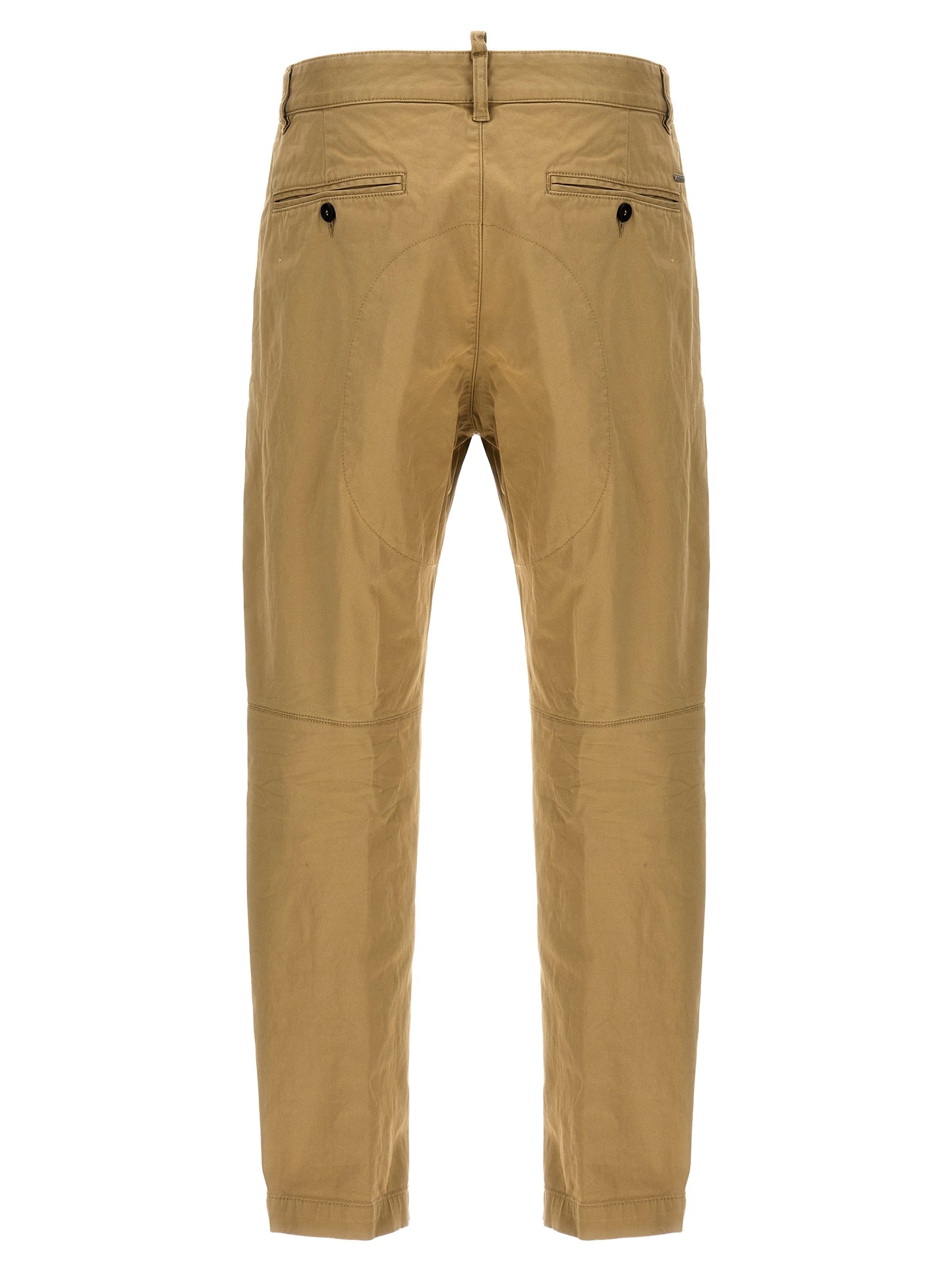 Dsquared² Beige Cotton Chino Pants