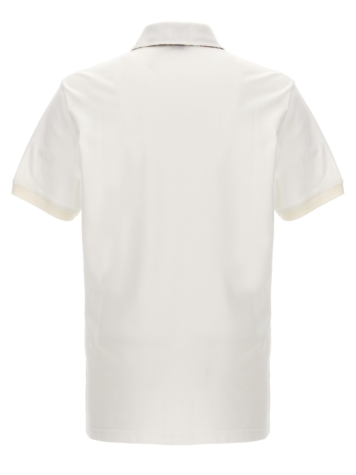 Etro White Cotton Polo Shirt