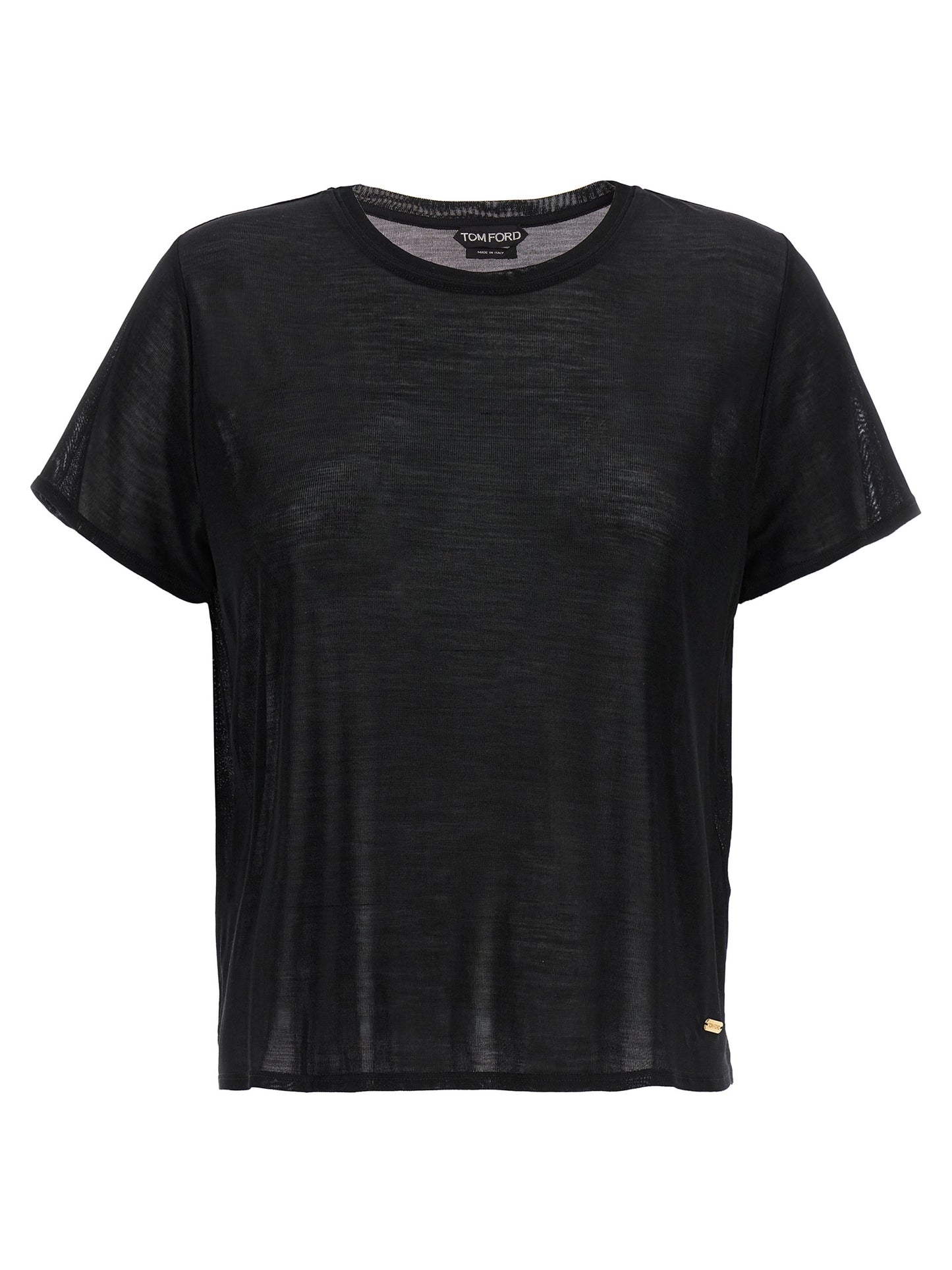 Tom Ford Black Silk T-Shirt