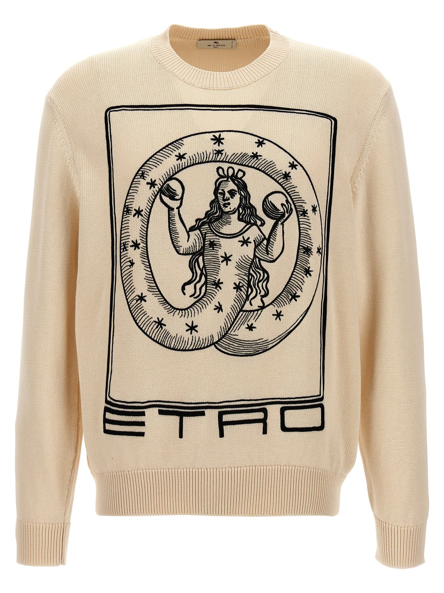 Etro Beige Cotton Cardigan