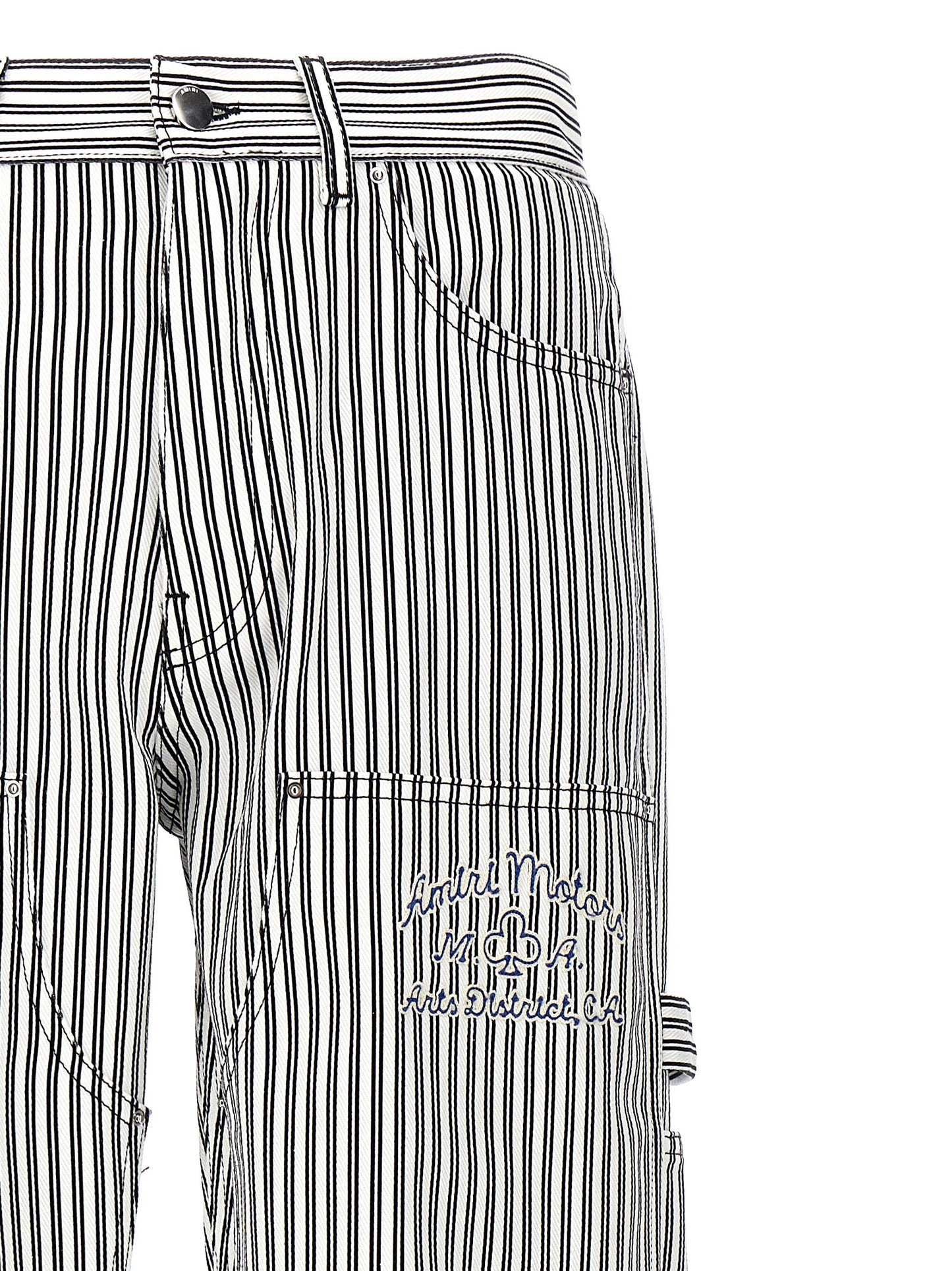 Amiri Bicolor Cotton Cargo Pants