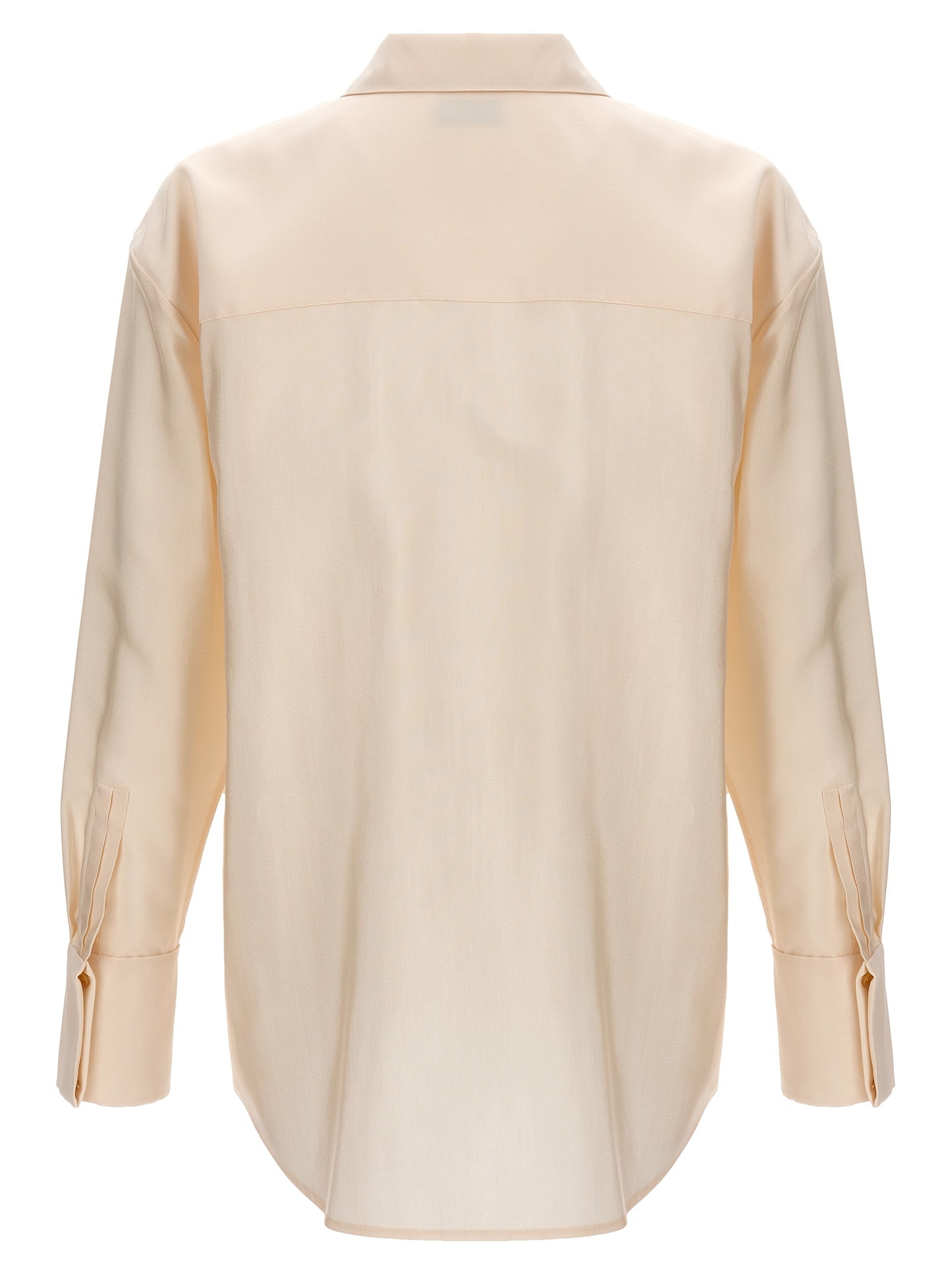 Saint Laurent Beige Acetate Blouse