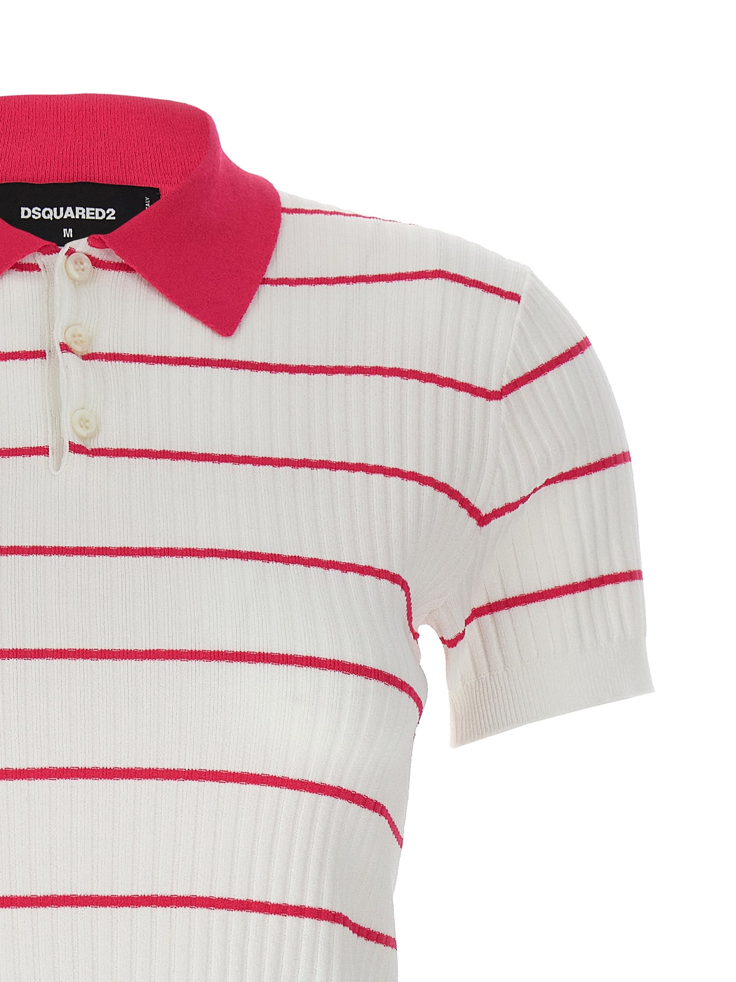 Dsquared² Multicolor Viscose Polo Shirt