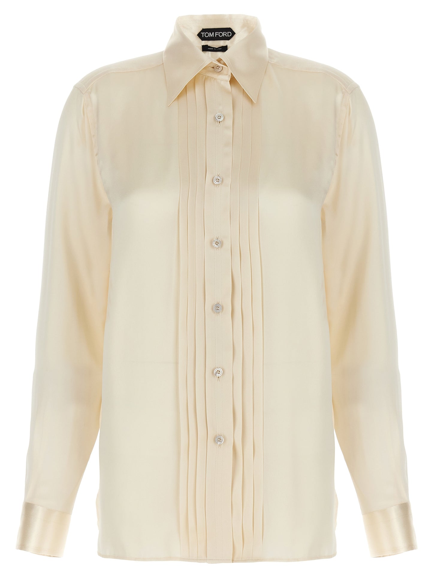 Tom Ford White Silk Blouse