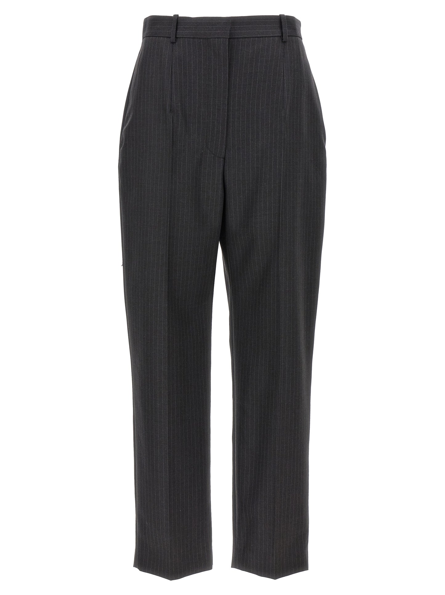 Alexander McQueen Gray Wool Dress Pants