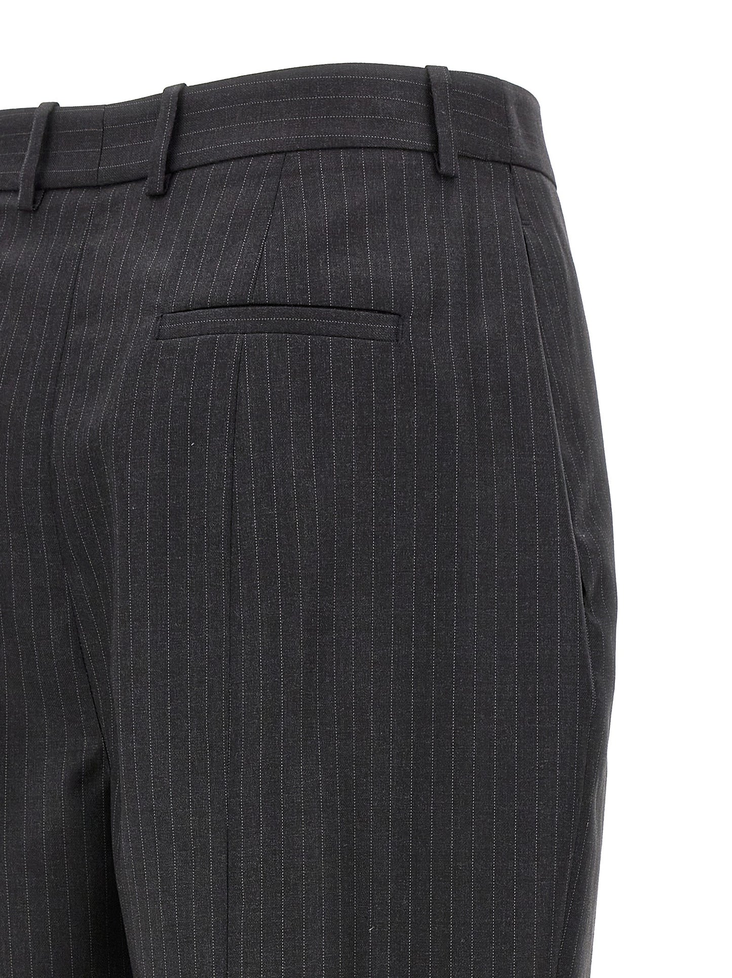 Alexander McQueen Gray Wool Dress Pants