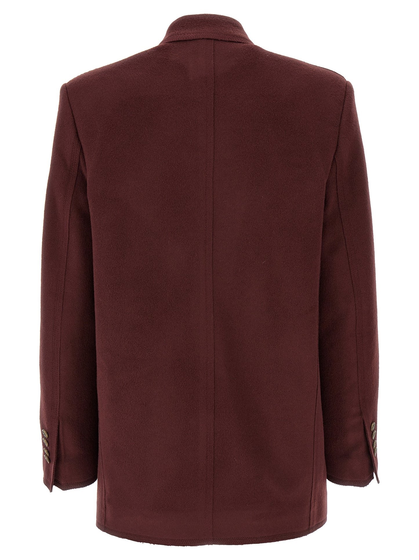 Etro Bordeaux Wool Blazer