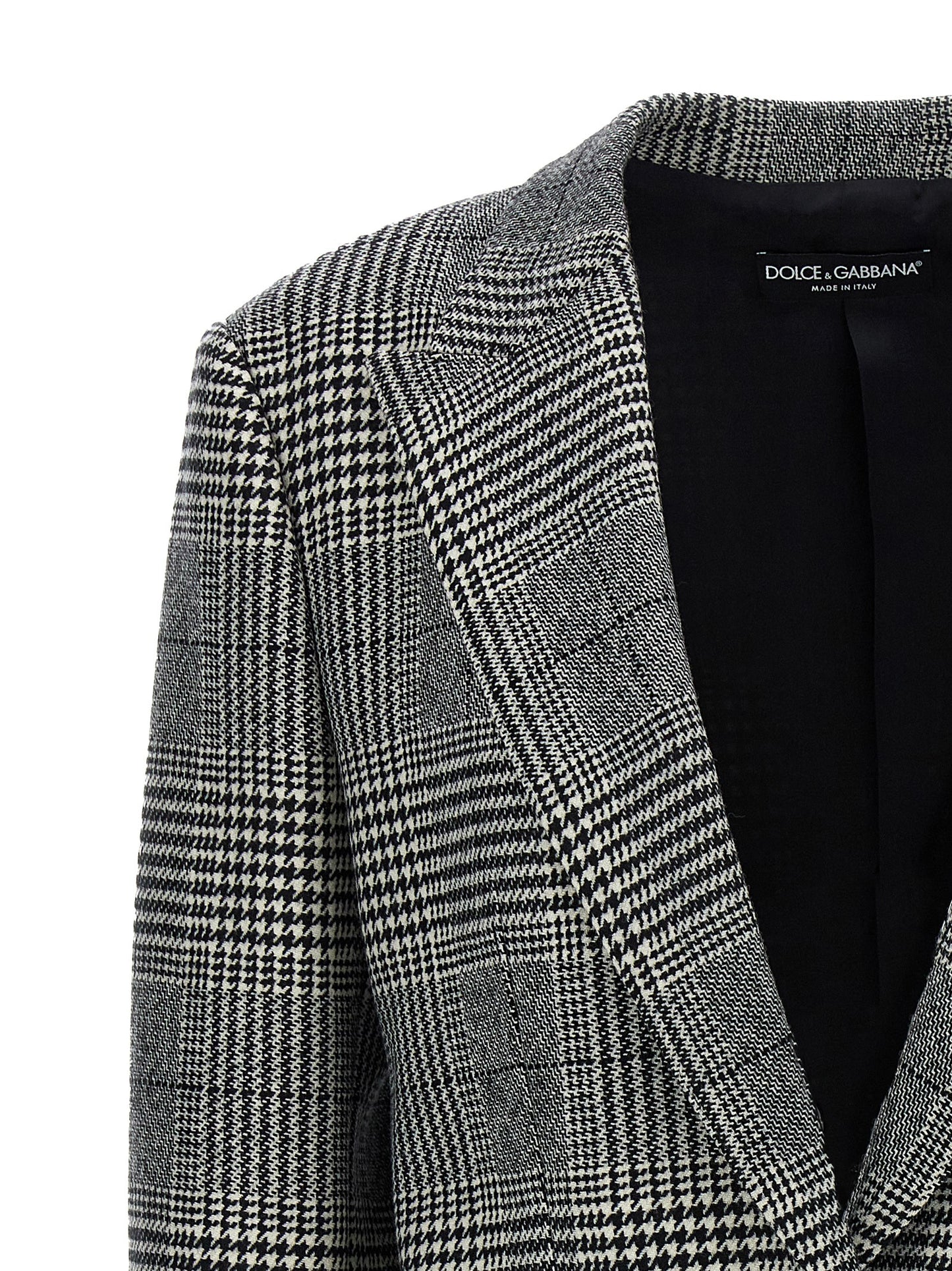 Dolce & Gabbana Bicolor Wool Blazer