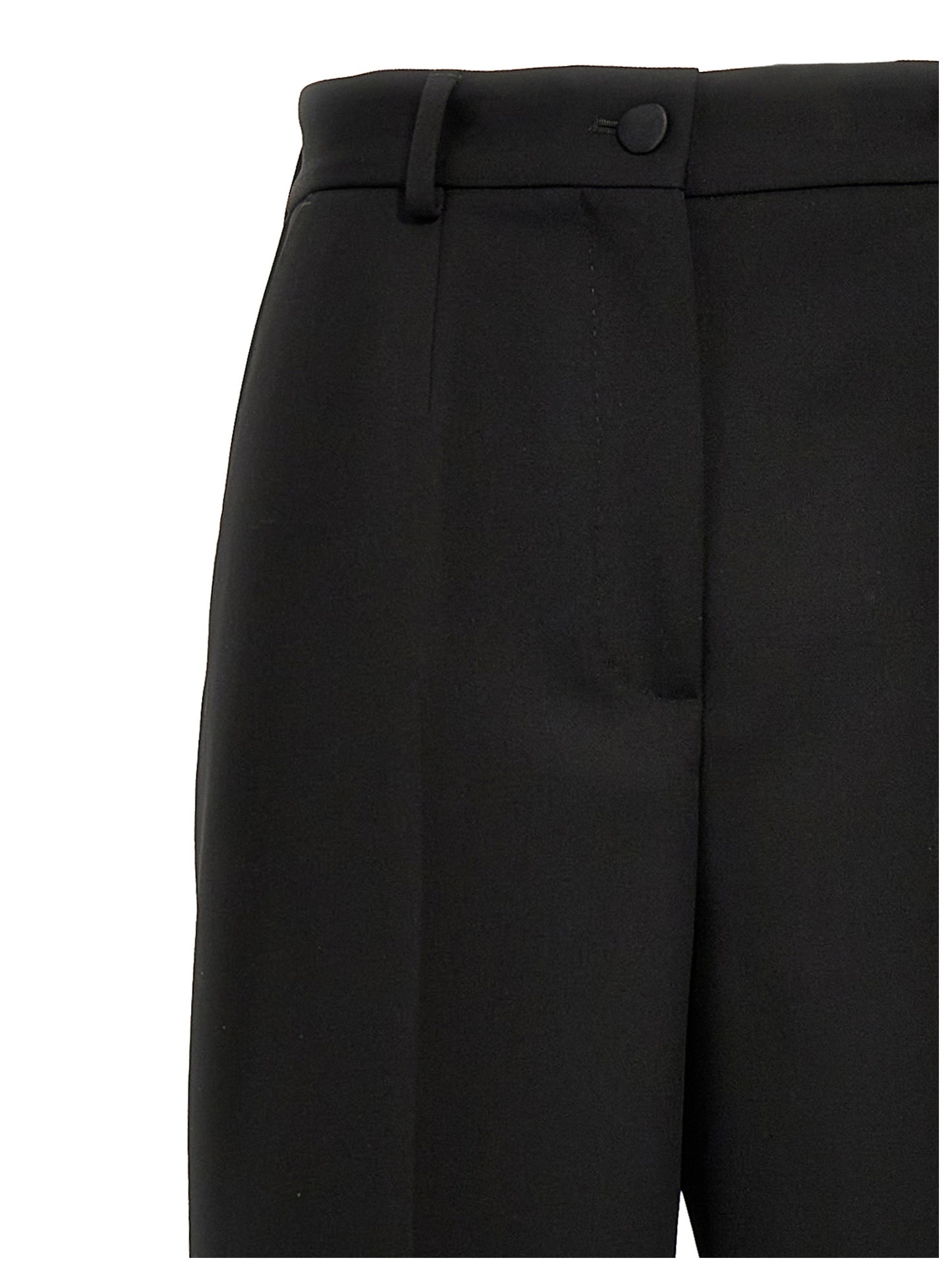 Dolce & Gabbana Black Virgin Wool Tuxedo