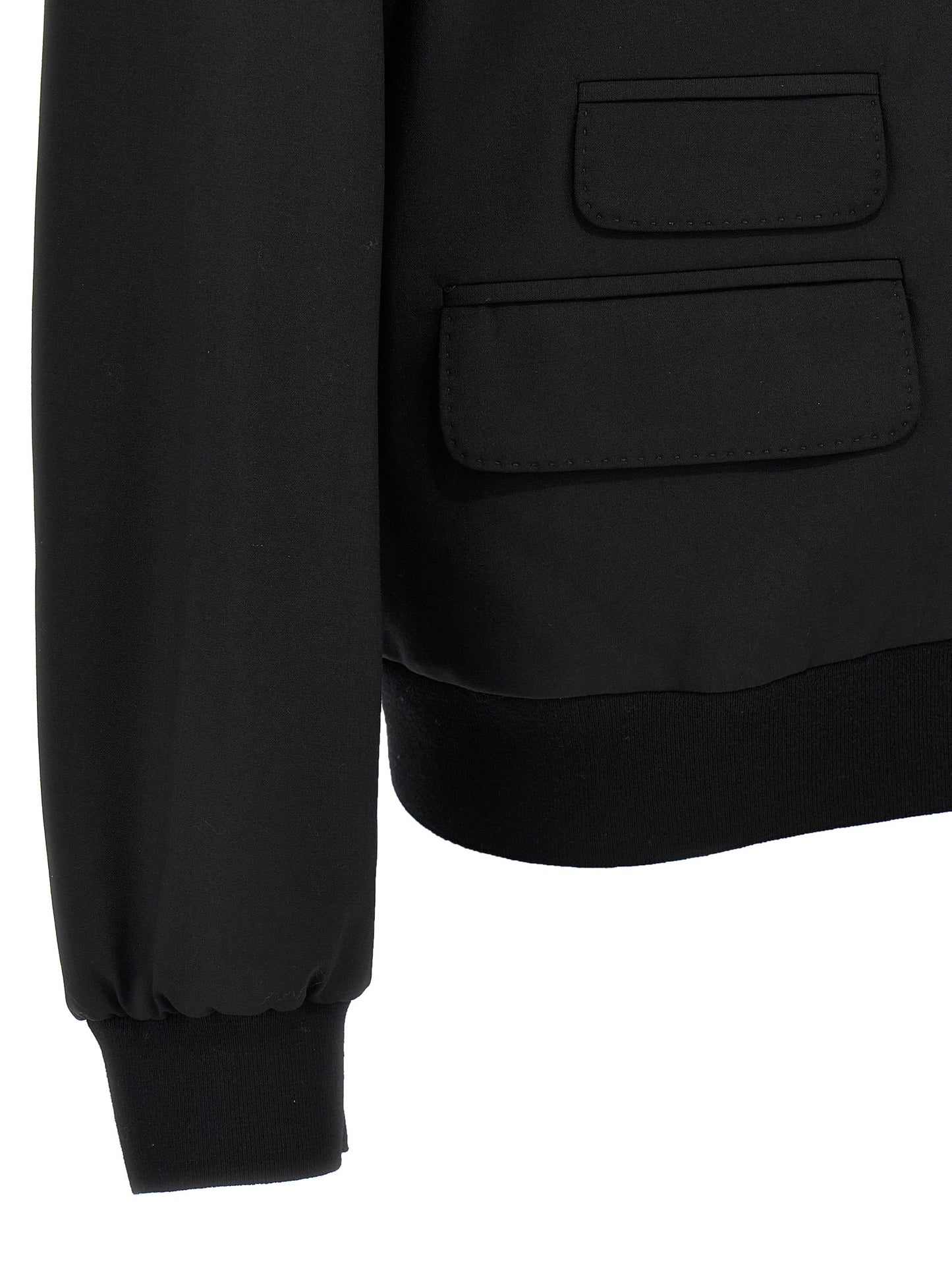 Dsquared² Black Wool Cardigan