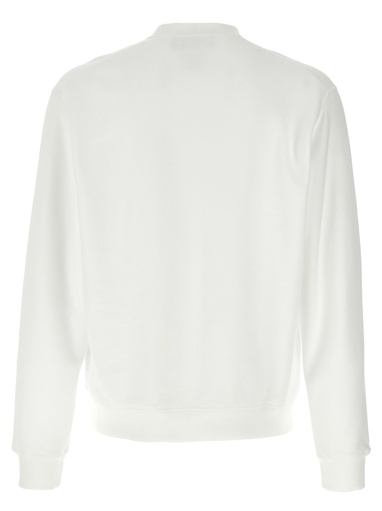 Dsquared² White Cotton Sweatshirt