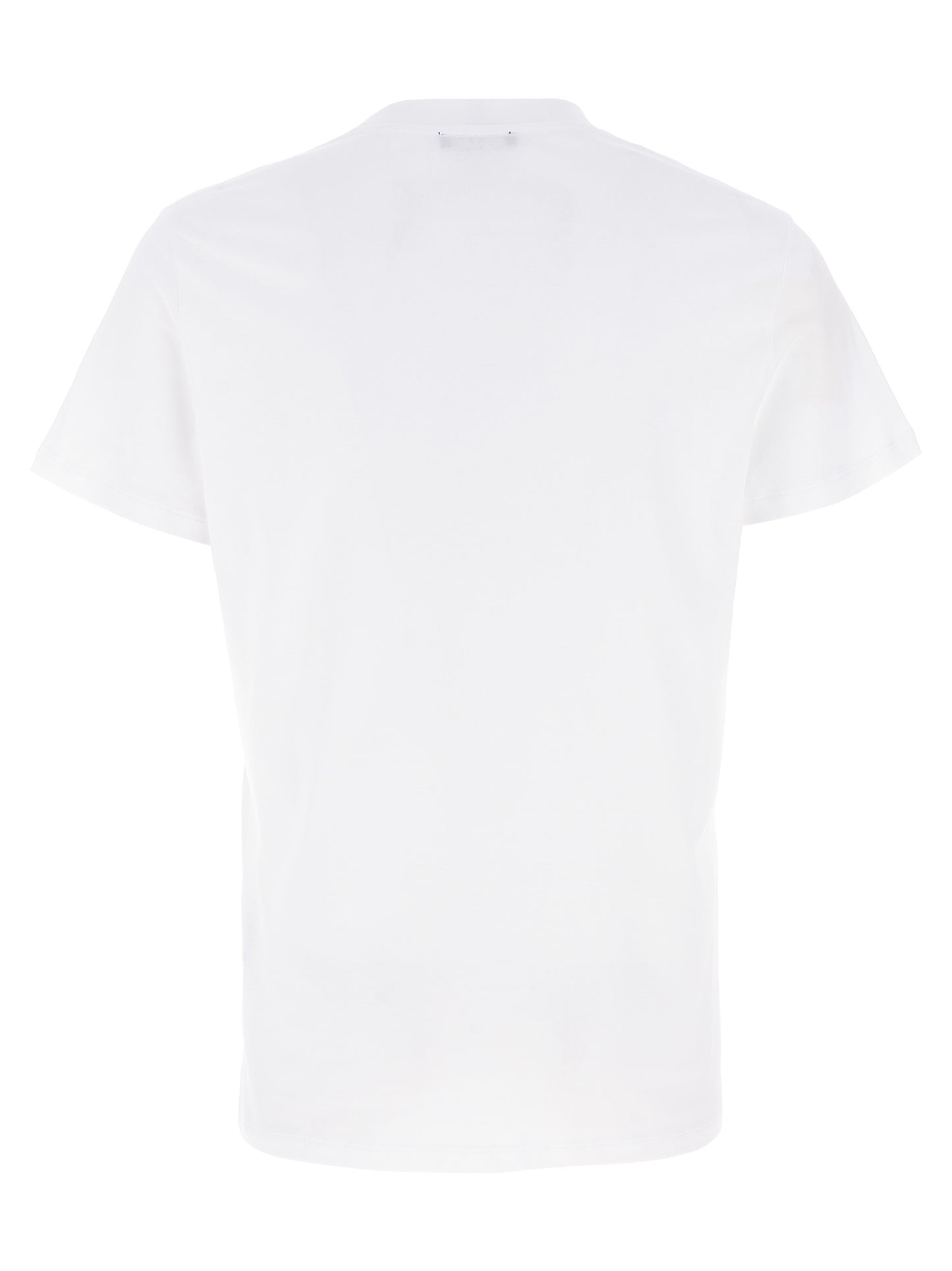 Balmain White Organic Cotton T-Shirt