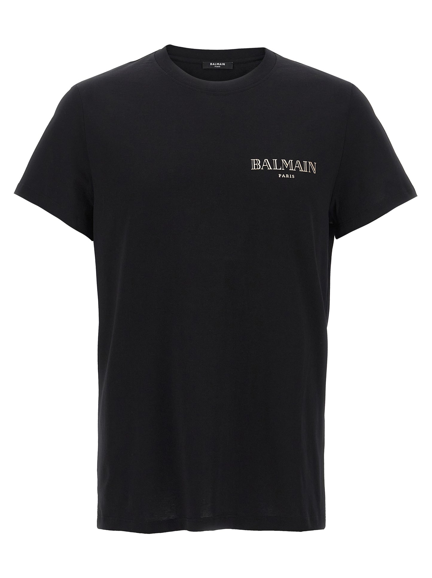 Balmain Black Organic Cotton T-Shirt