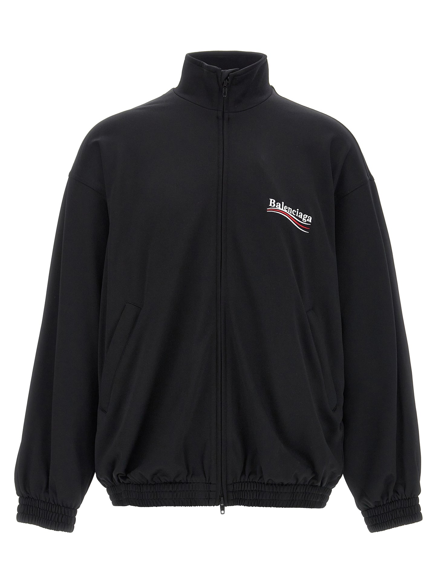 Balenciaga Black Polyamide Sweatshirt
