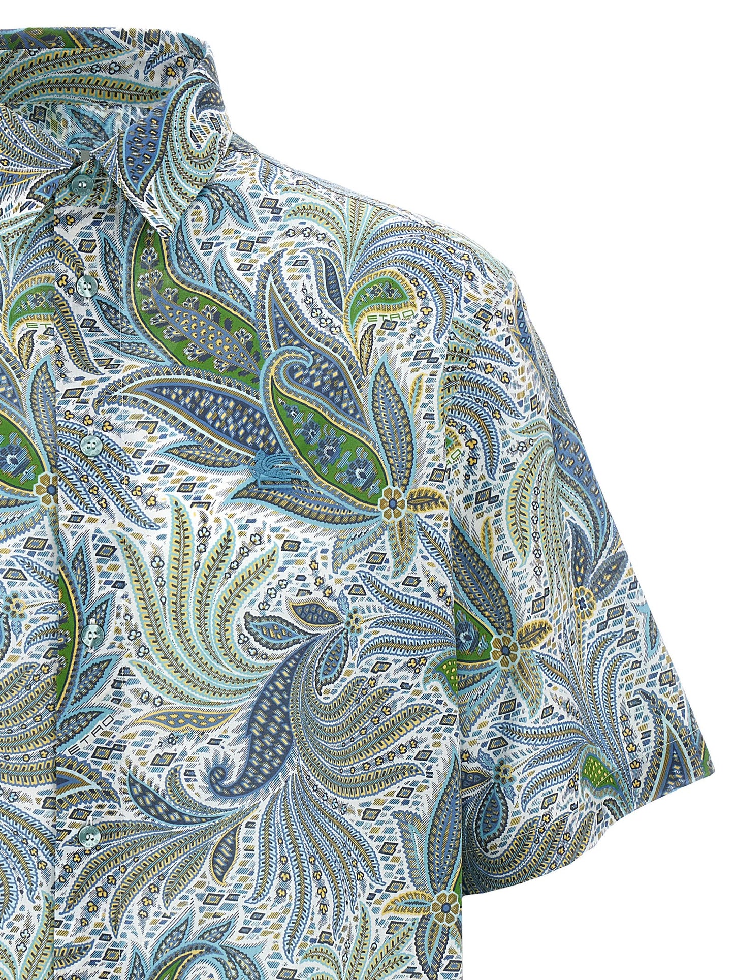Etro Multicolor Cotton Blouse