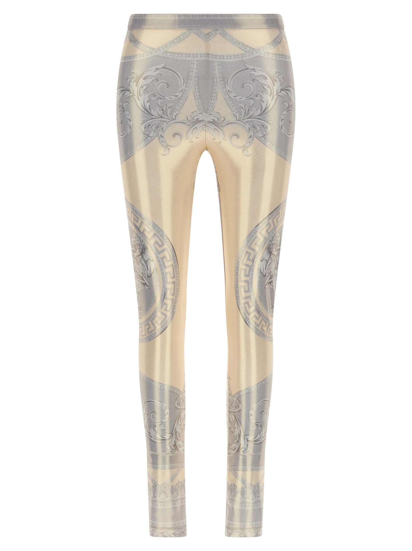 Versace Multicolor Polyester Leggings