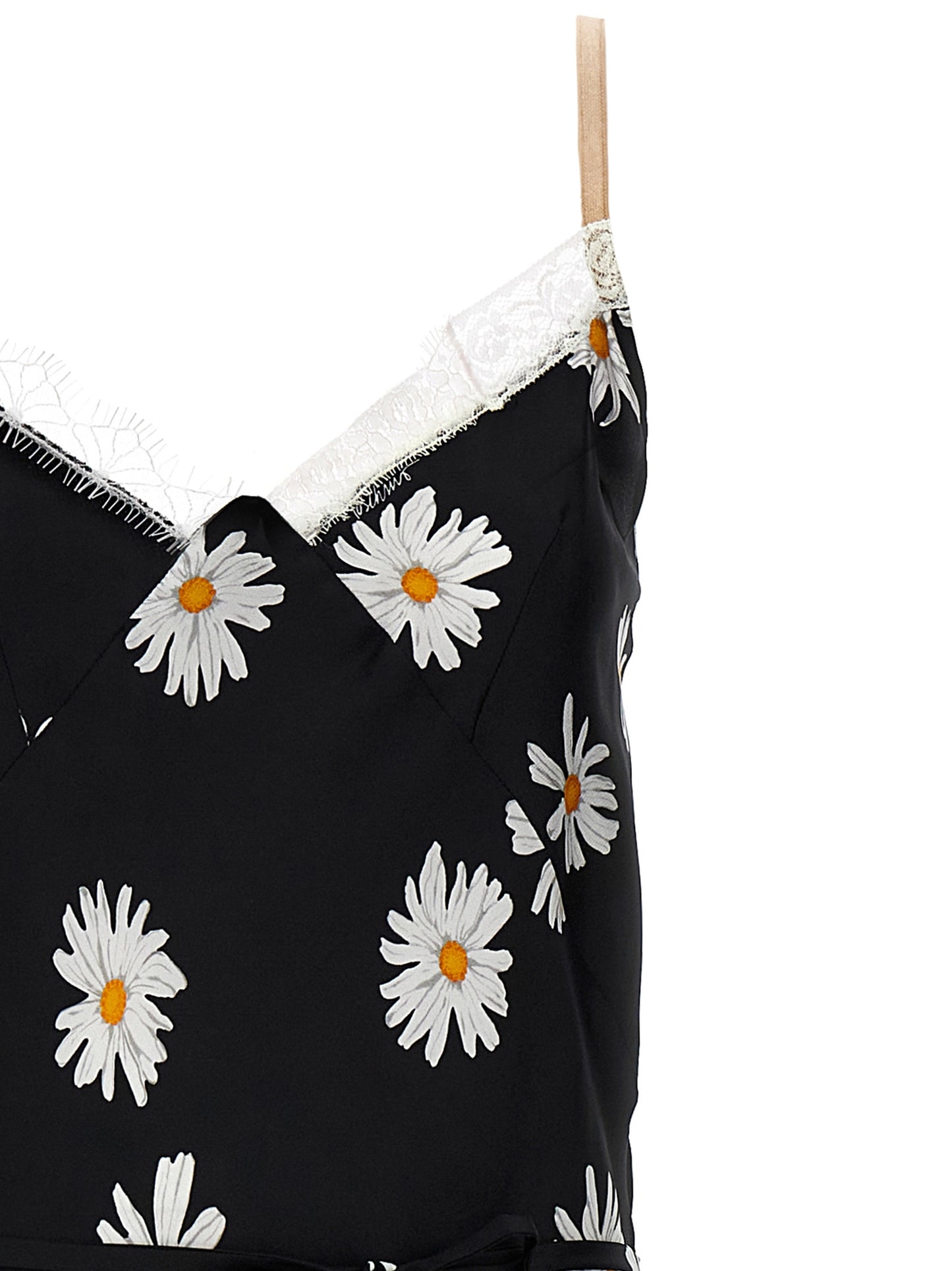 Moschino Black Silk Midi Dress