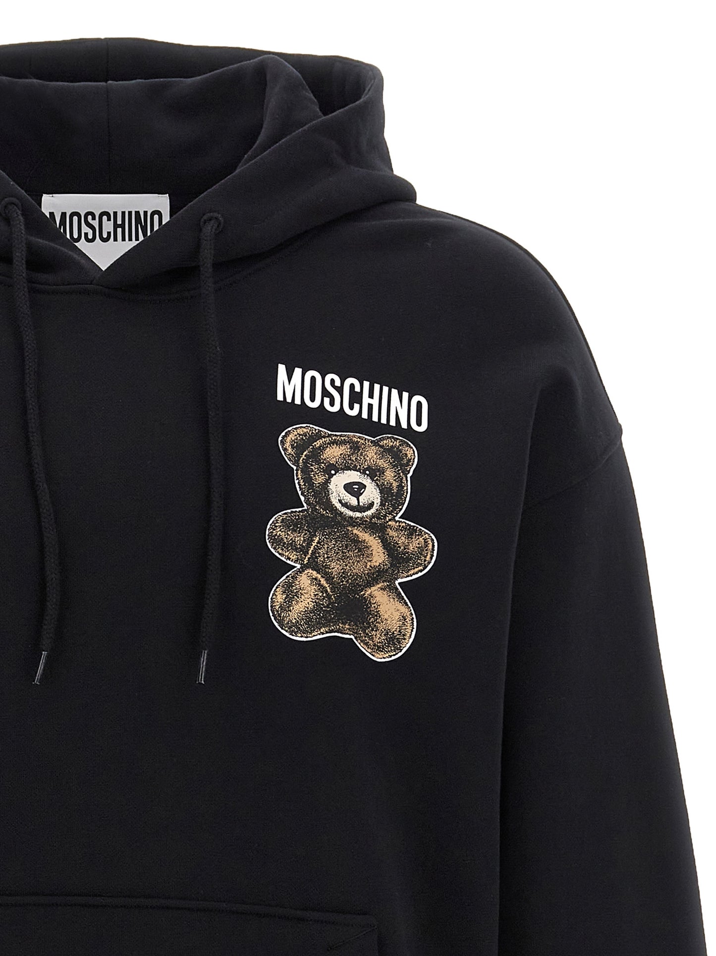 Moschino Black Cotton Sweatshirt