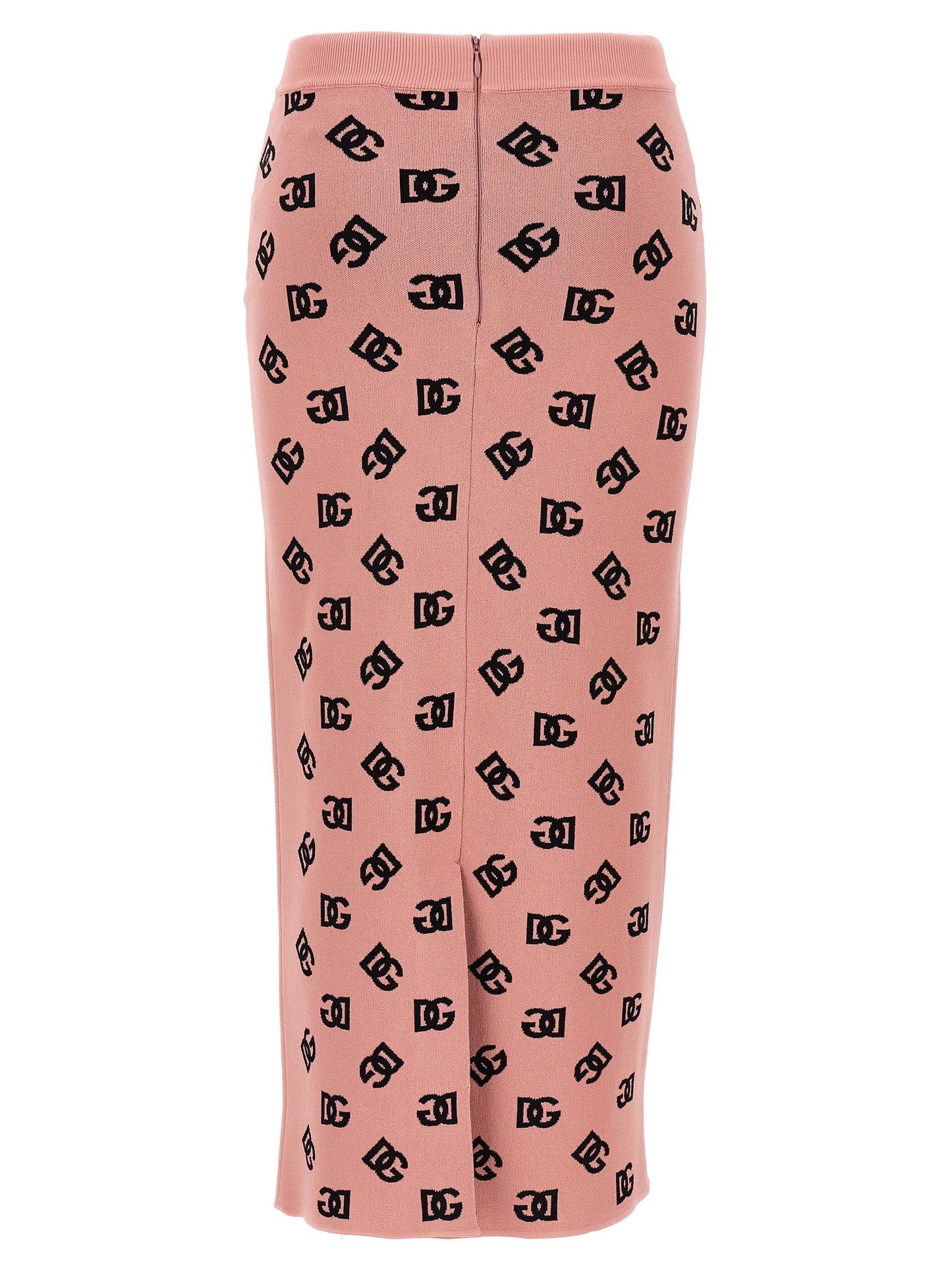 Dolce & Gabbana Multicolor Viscose Midi Skirt